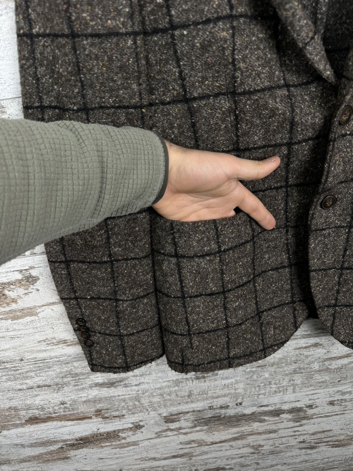L.B.M. 1911 Mens L.b.m. 1911 Sport Giacca blazer jacket brown wool Size US S / EU 44-46 / 1 - 7 Thumbnail