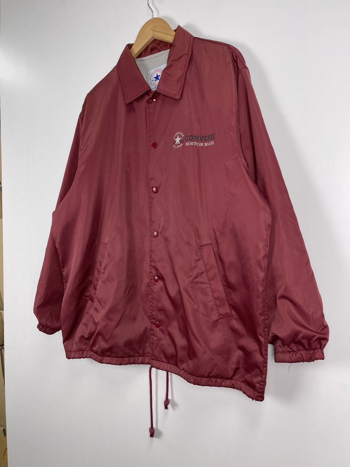 Converse × Vintage Vintage 90s Converse All Star Button Jacket Size US L / EU 52-54 / 3 - 4 Thumbnail