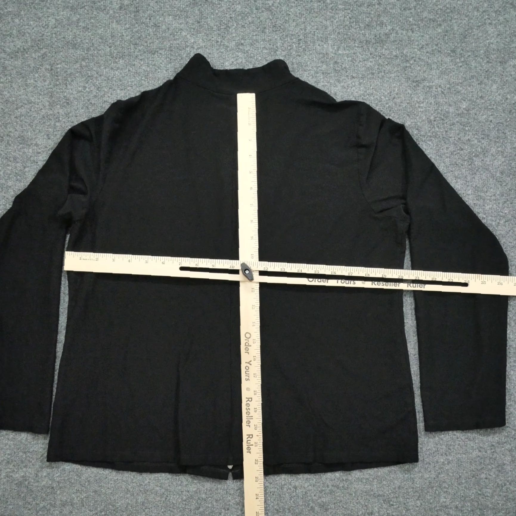 Eileen Fisher Eileen Fisher Jacket Womens L Black Full Zip Stretch USA Made Size L / US 10 / IT 46 - 5 Thumbnail