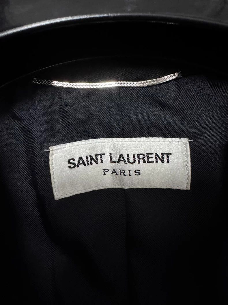 Saint Laurent Paris Saint Laurent Paris 14ss sheepskin collar gun lapel smoking Size 52R - 5 Thumbnail