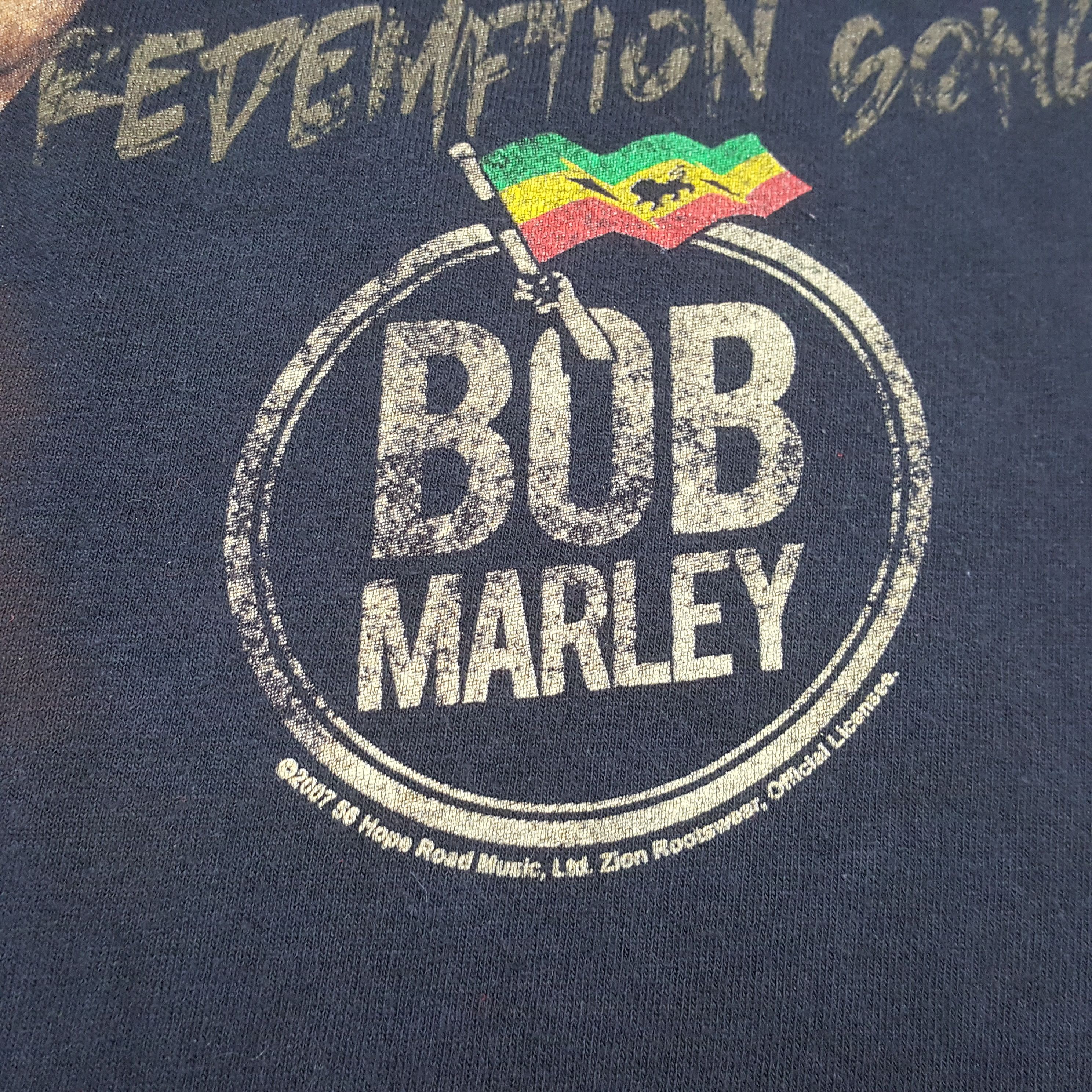 Bob Marley Vintage Bob Marley Jamaican Singer T-Shirt C319N34 Size US L / EU 52-54 / 3 - 6 Thumbnail