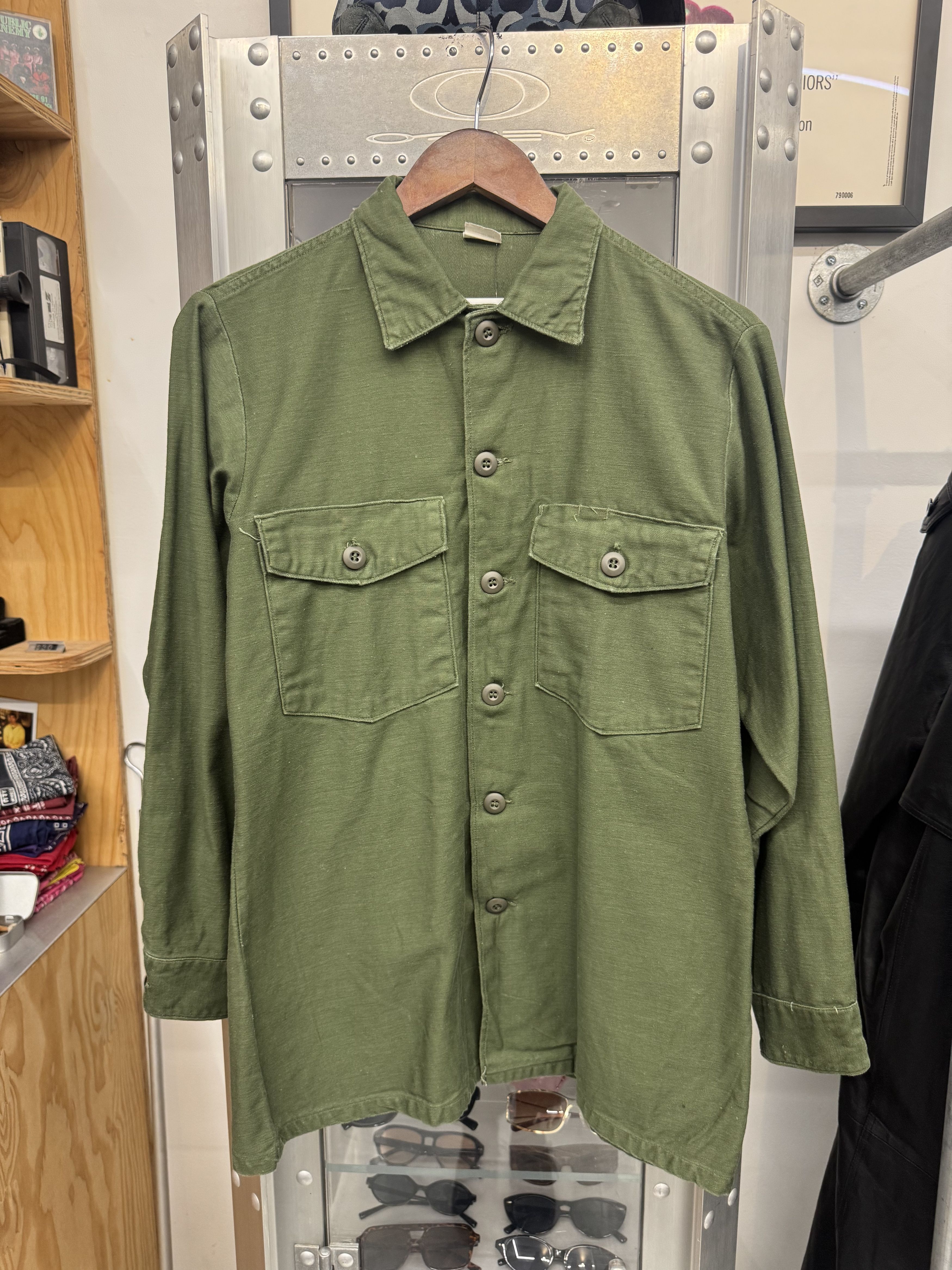 Vintage Military Utility Shirt