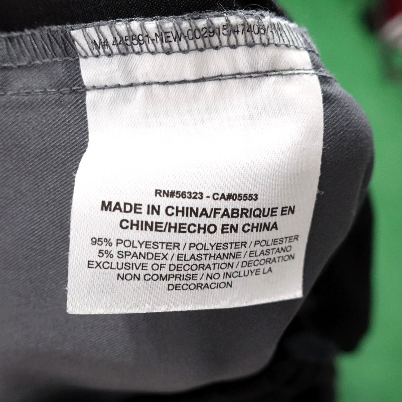 Nike Nike Golf Tour Performance Pants Mens 40x30 Gray Chino Dri-Fit Stretch Size US 40 / EU 56 - 7 Thumbnail