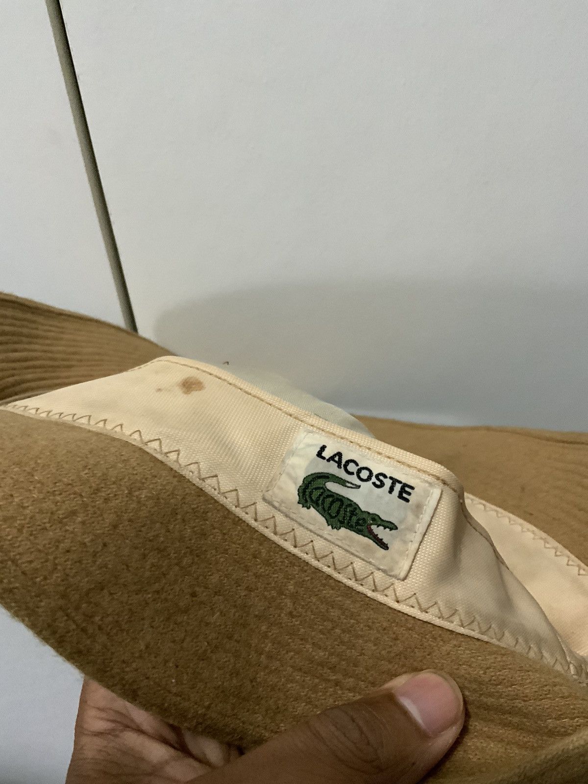 Lacoste Lacoste Brown Bucket Hat Size ONE SIZE - 10 Thumbnail