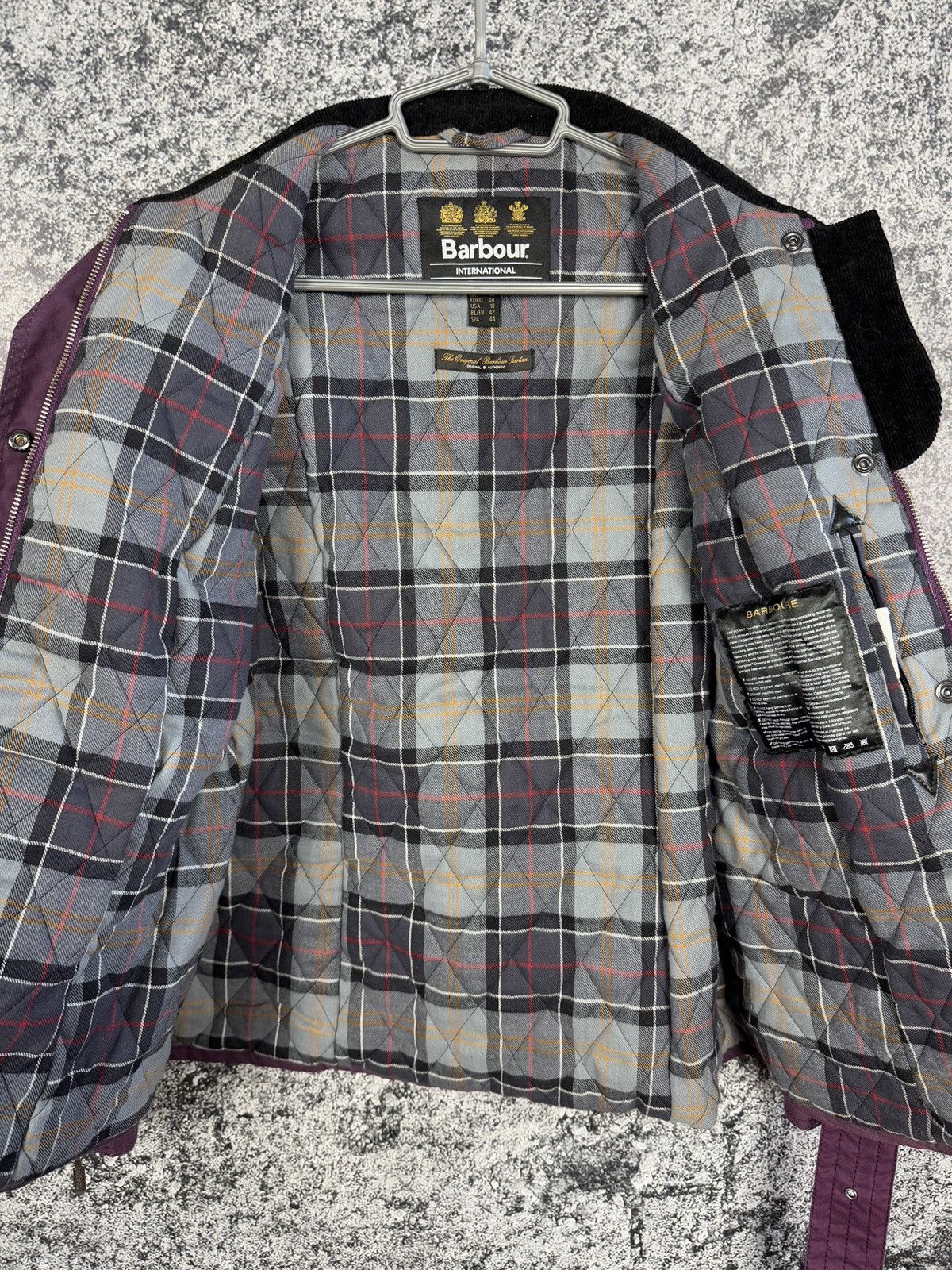 Barbour Women’s Barbour International Fireblade Belted Wax Jacket Size L / US 10 / IT 46 - 7 Thumbnail