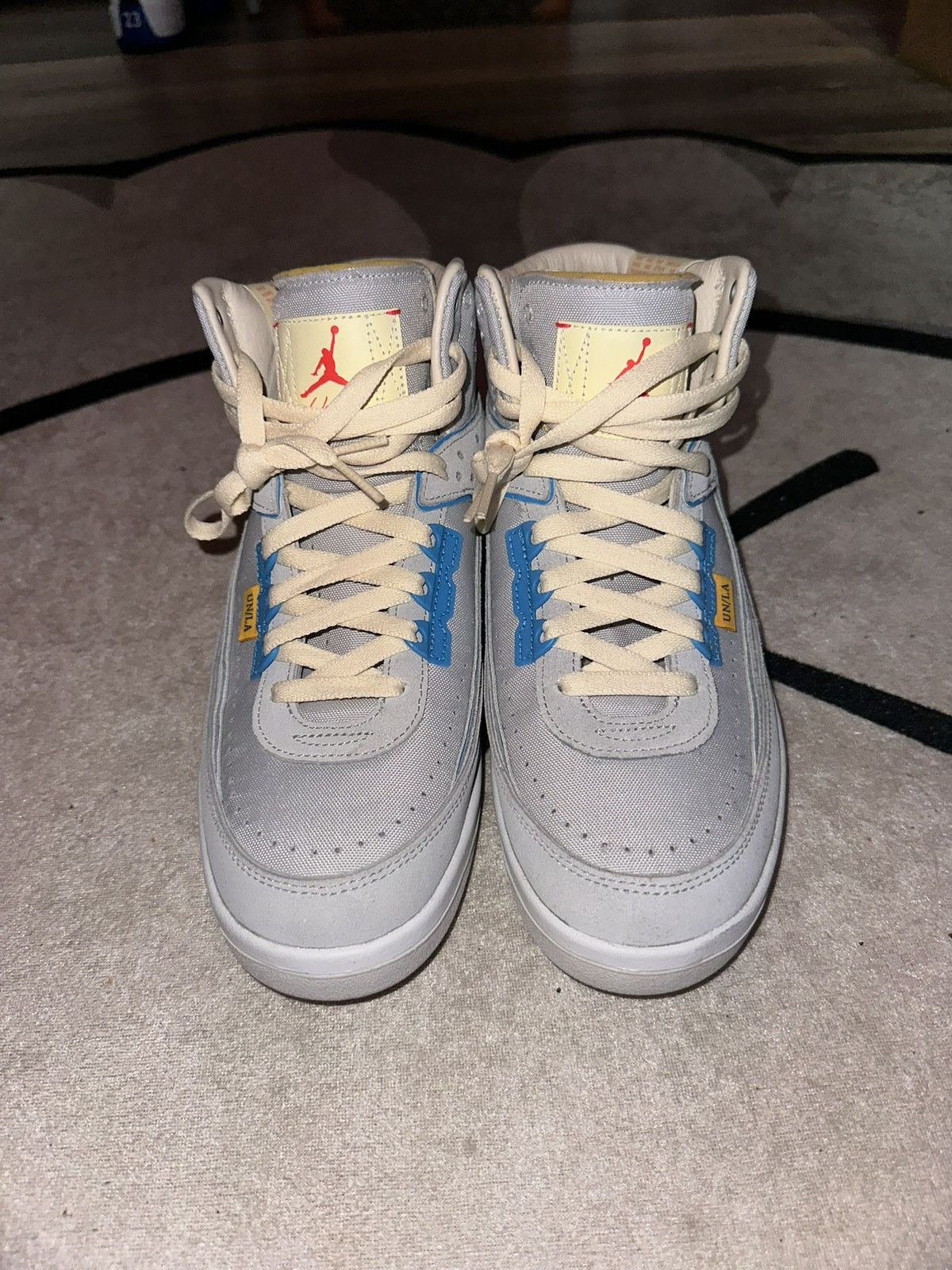 Jordan Brand × Union LA Jordan 2 Retro SP Union LA Grey Fog Size US 8.5 / EU 41-42 - 2 Thumbnail
