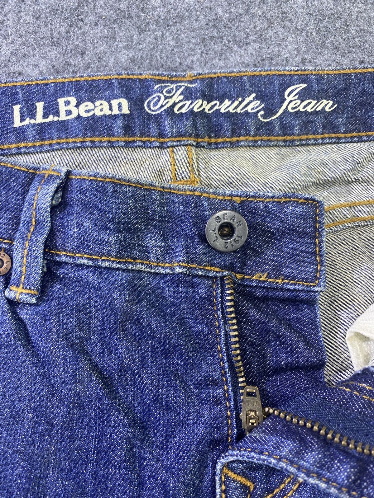 Japanese Brand × Jean × L.L. Bean L.L. Bean Blue Wash Denim - J943 Size 30" / US 8 / IT 44 - 6 Thumbnail