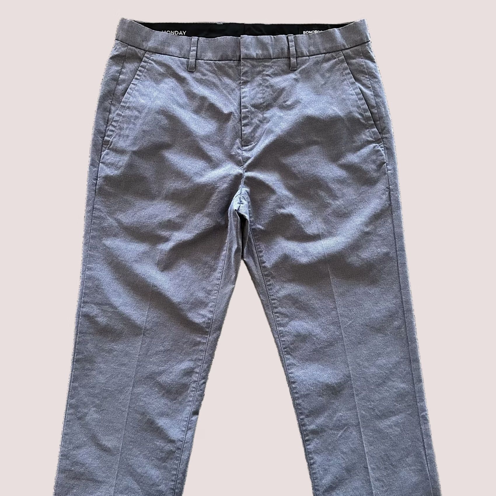 Bonobos Bonobos Weekday Warrior Bonobos Pants Men 32x34 Chino Stretch Straight Blue 32 Regular Mens Size US 32 / EU 48 - 1 Thumbnail