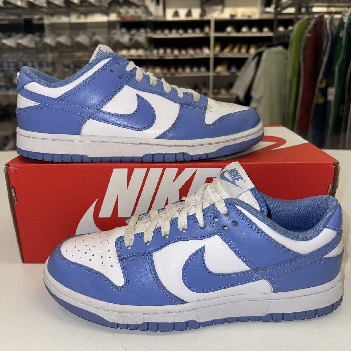 Nike Size 7 - Nike Dunk Low Polar Blue - DV0833-400 Size US 7 / EU 40 - 1 Thumbnail