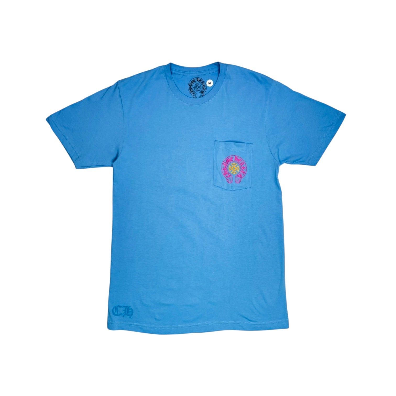 Chrome Hearts 🔥Chrome Hearts Miami Art Basel Blue Tee