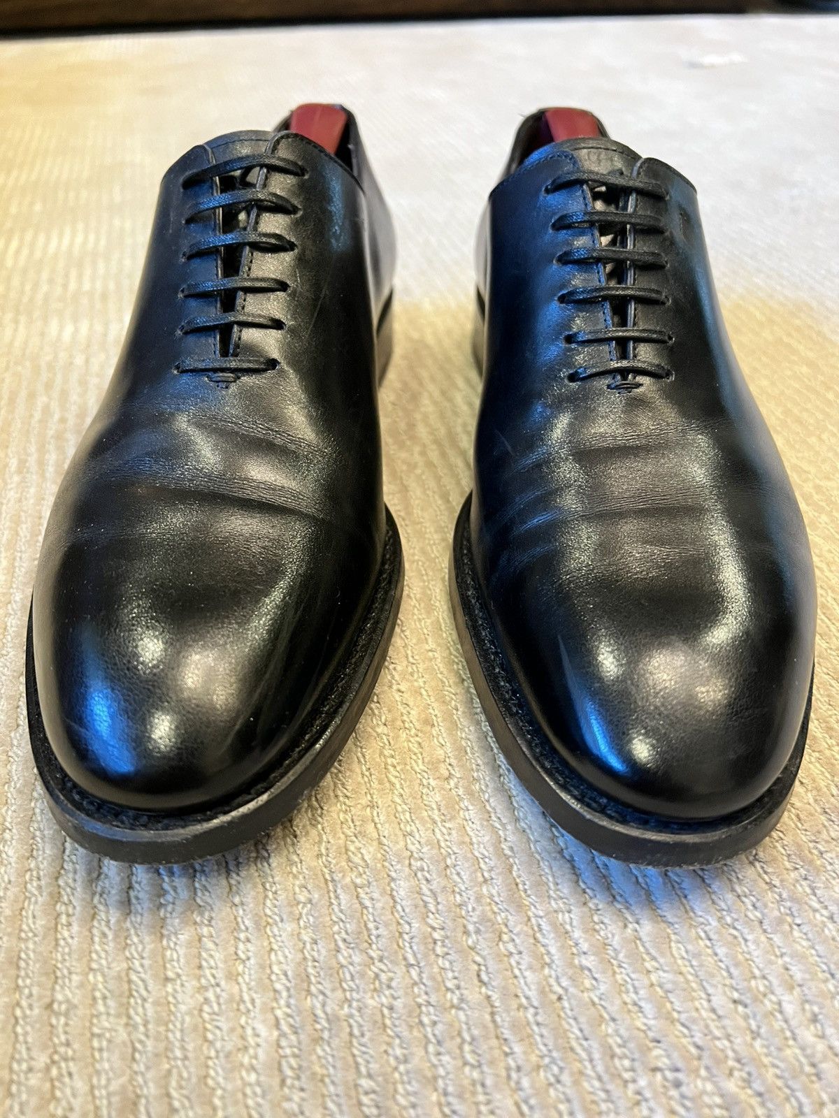 Salvatore Ferragamo Ferragamo Tramezza plain toe Oxford Black 8.5EE (9.5US) Size US 9.5 / EU 42-43 - 2 Thumbnail