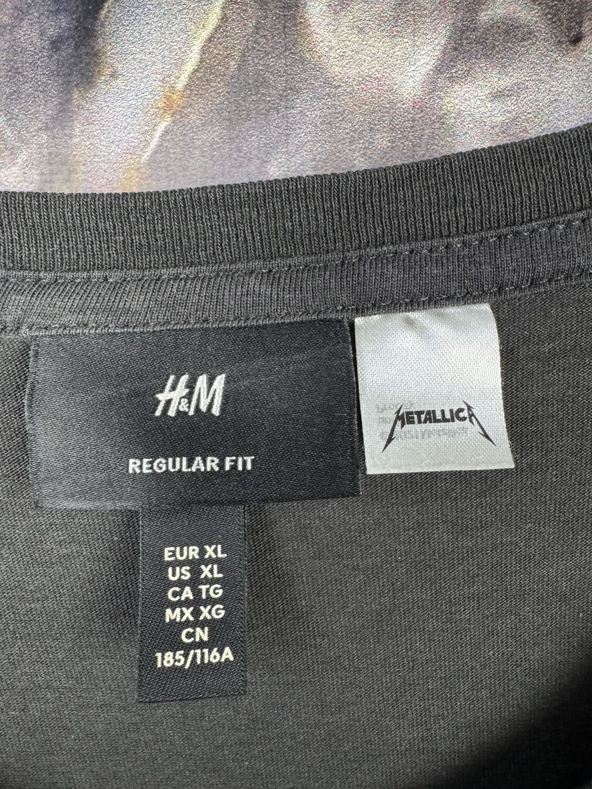 H&M Men’s Metallica T-Shirt Rock Band Size XL Size US XL / EU 56 / 4 - 6 Thumbnail