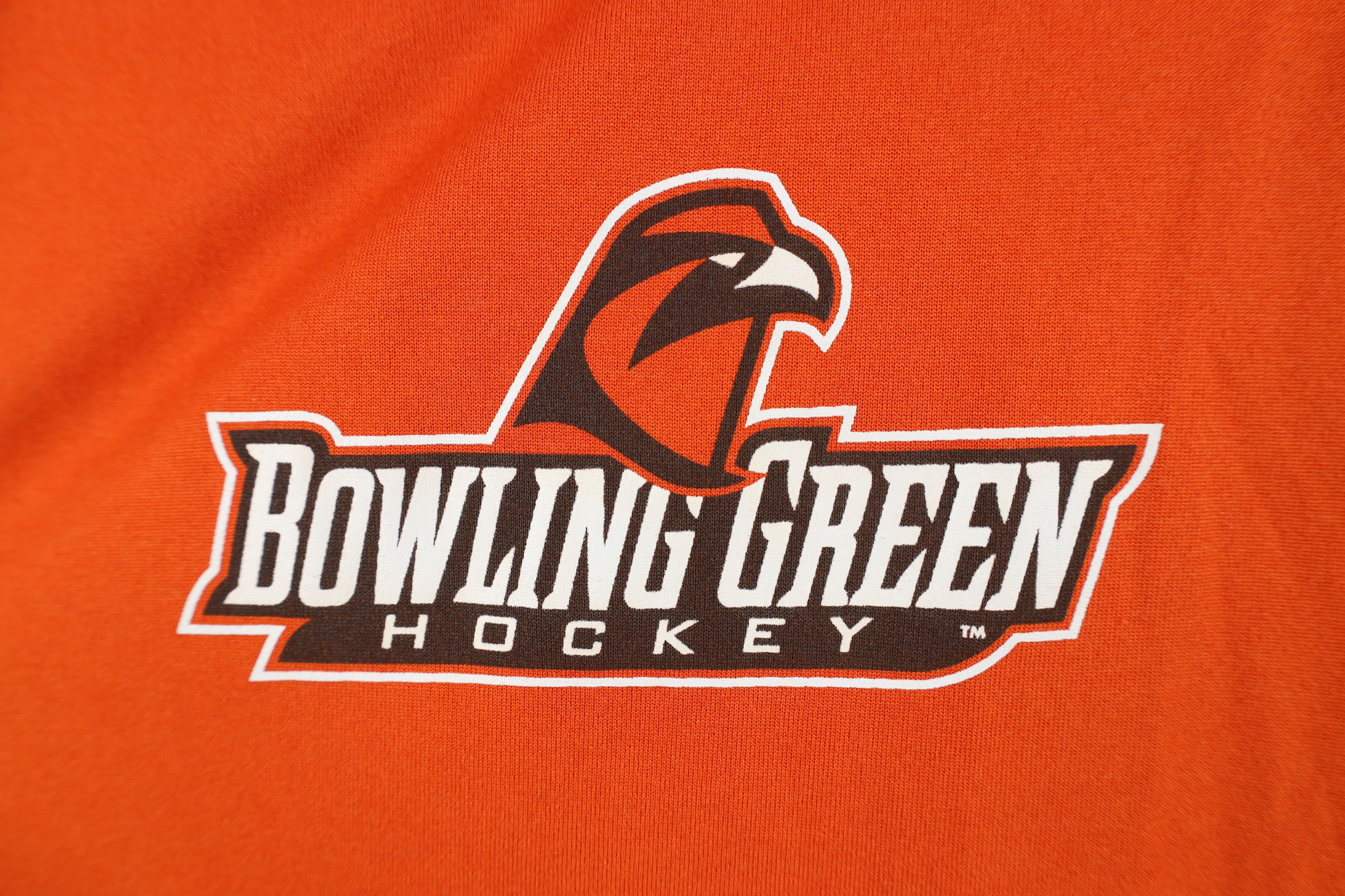 Nike Nike Bowling Green State University Hockey T-Shirt Orange Size US L / EU 52-54 / 3 - 5 Thumbnail