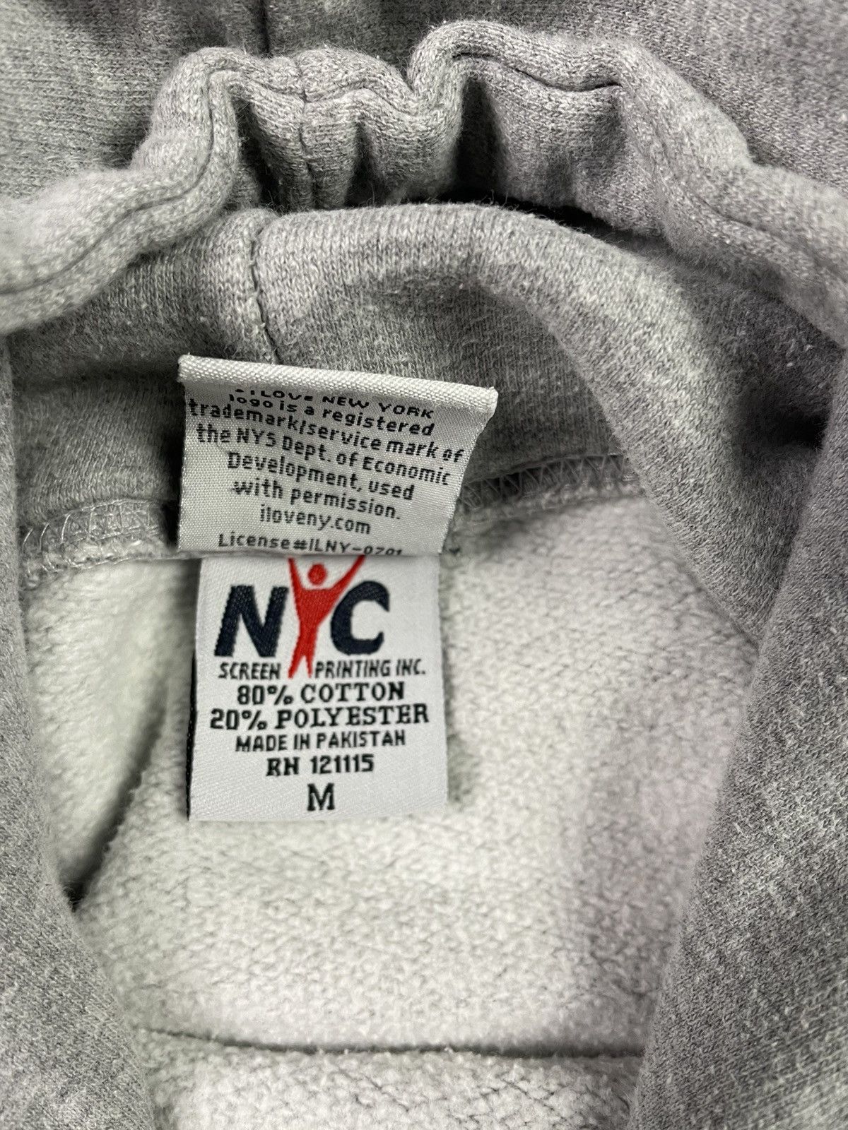 I Love NY Vintage Y2K I Love NY Hoodie Sweatshirt Size US M / EU 48-50 / 2 - 3 Thumbnail