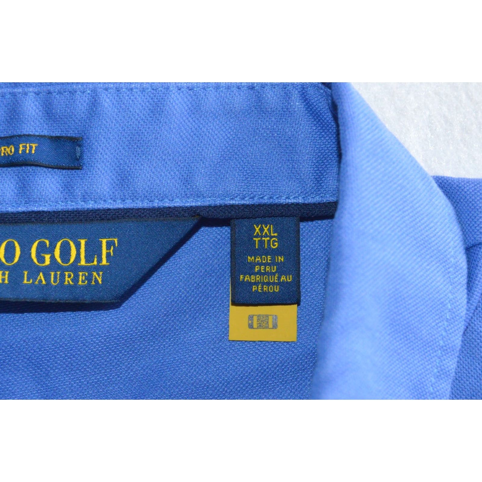 Polo Ralph Lauren Polo Ralph Lauren Polo Shirt Blue Cotton Blend Pro Fit XXL Golf Polo Shirt Men Size US XXL / EU 58 / 5 - 6 Thumbnail