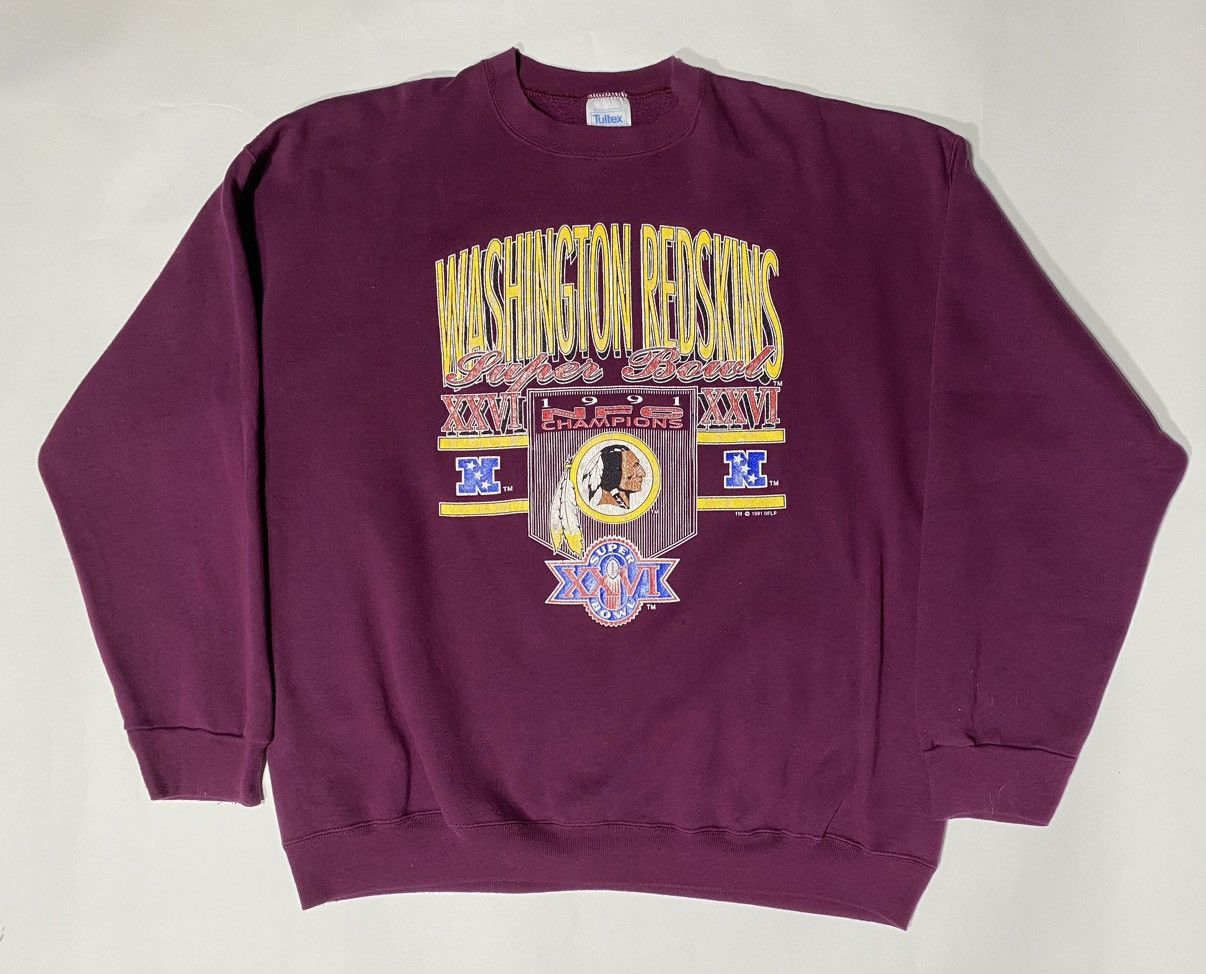 Vintage Vintage Washington Redskins Super Bowl sweatshirt (2XL) Size US XXL / EU 58 / 5 - 1 Preview