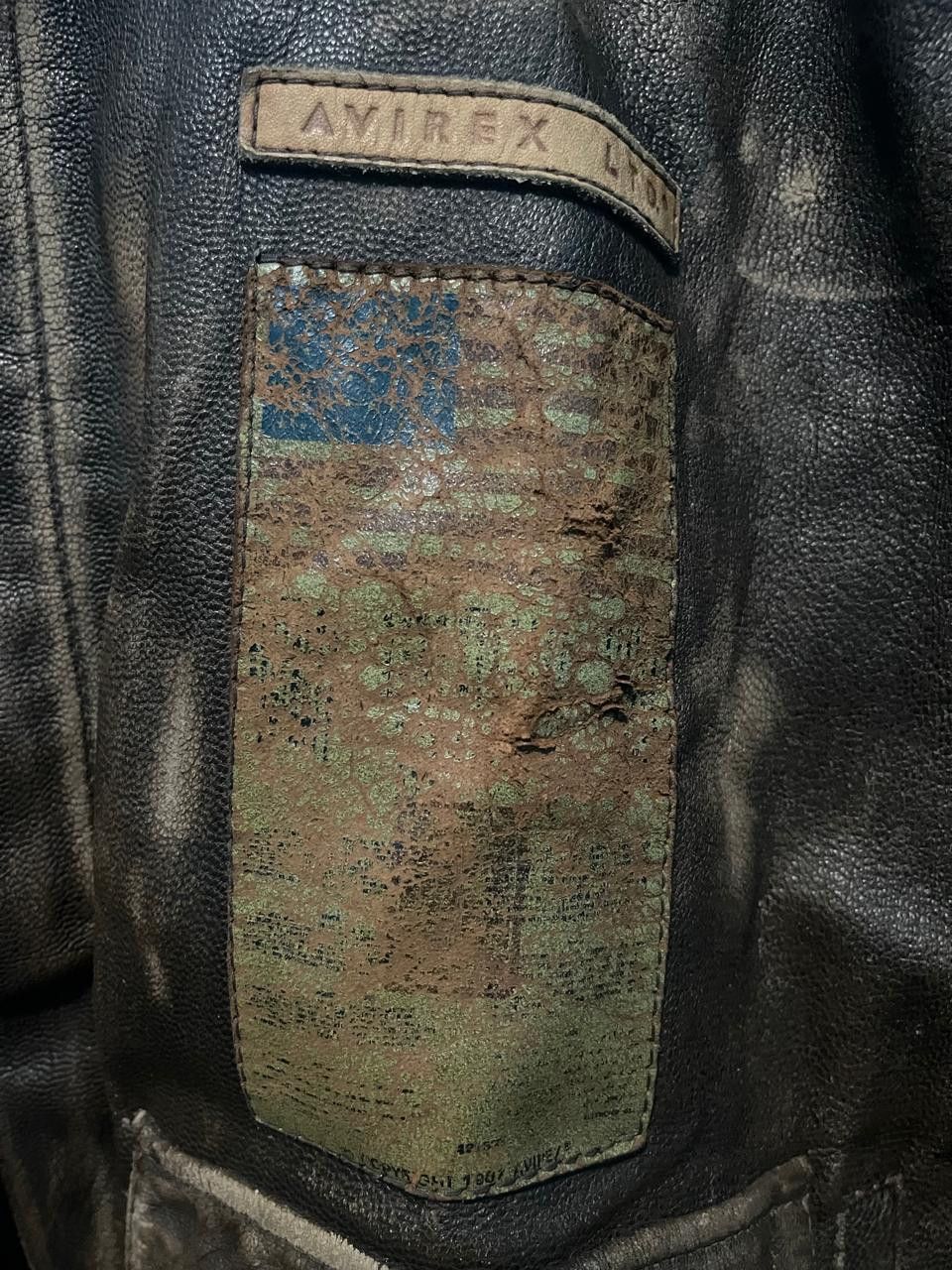 Avirex Avirex Type A2 Leather Flight Jacket Goatskin Flying Tiger Size US XS / EU 42 / 0 - 2 Thumbnail