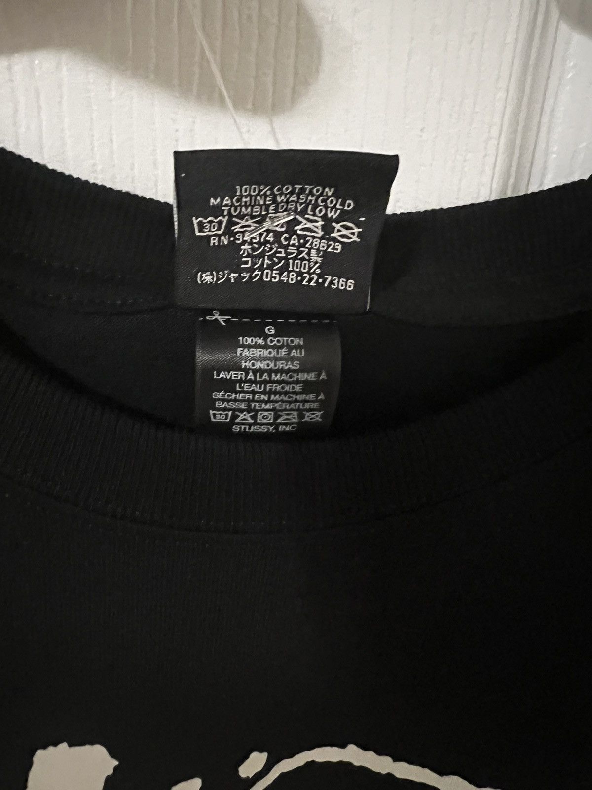 Stussy Stussy world tour tee Size US L / EU 52-54 / 3 - 5 Thumbnail