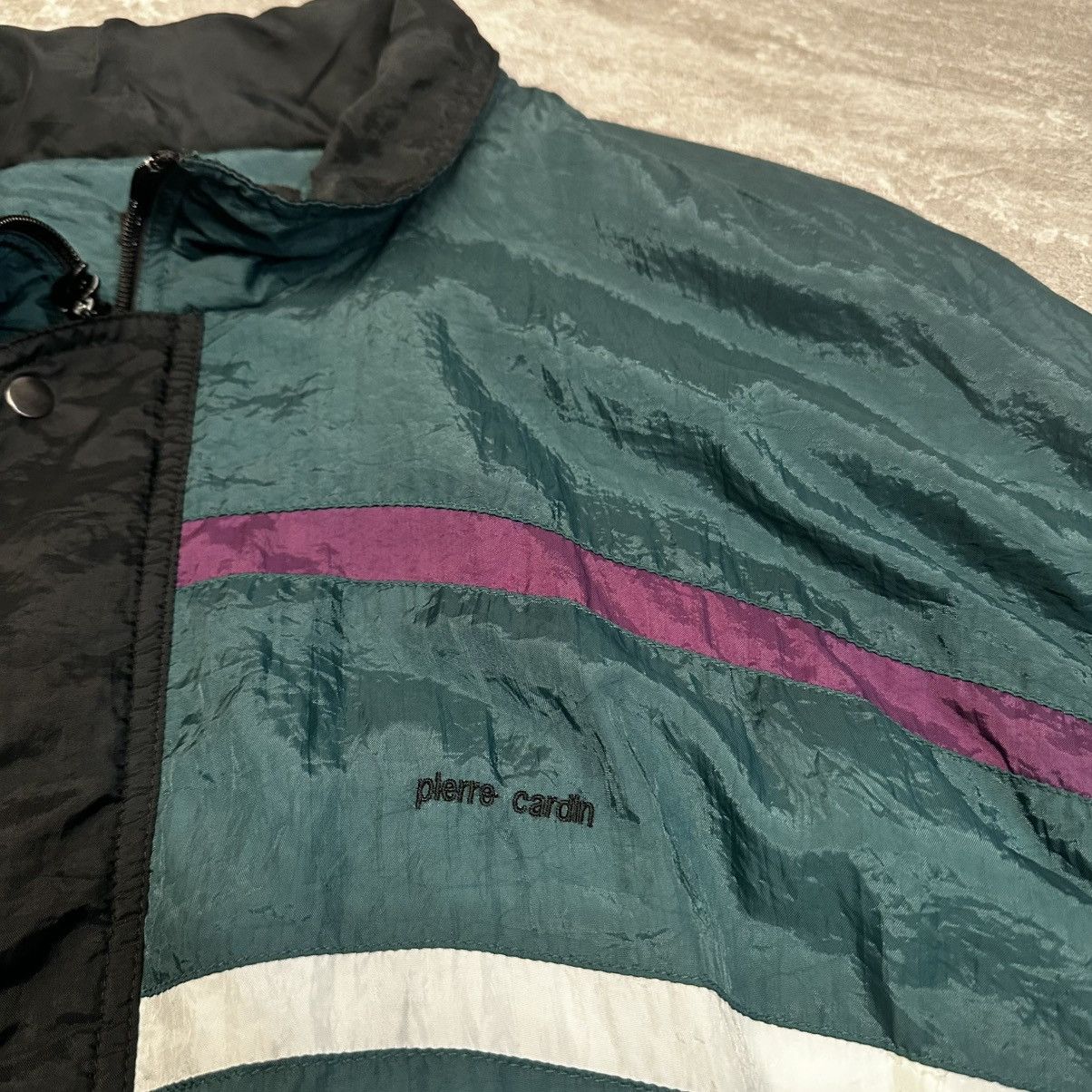 Pierre Cardin × Vintage Vintage Pierre Cardin Full Zip Windbreaker Track Jacket XL Size US XL / EU 56 / 4 - 2 Thumbnail