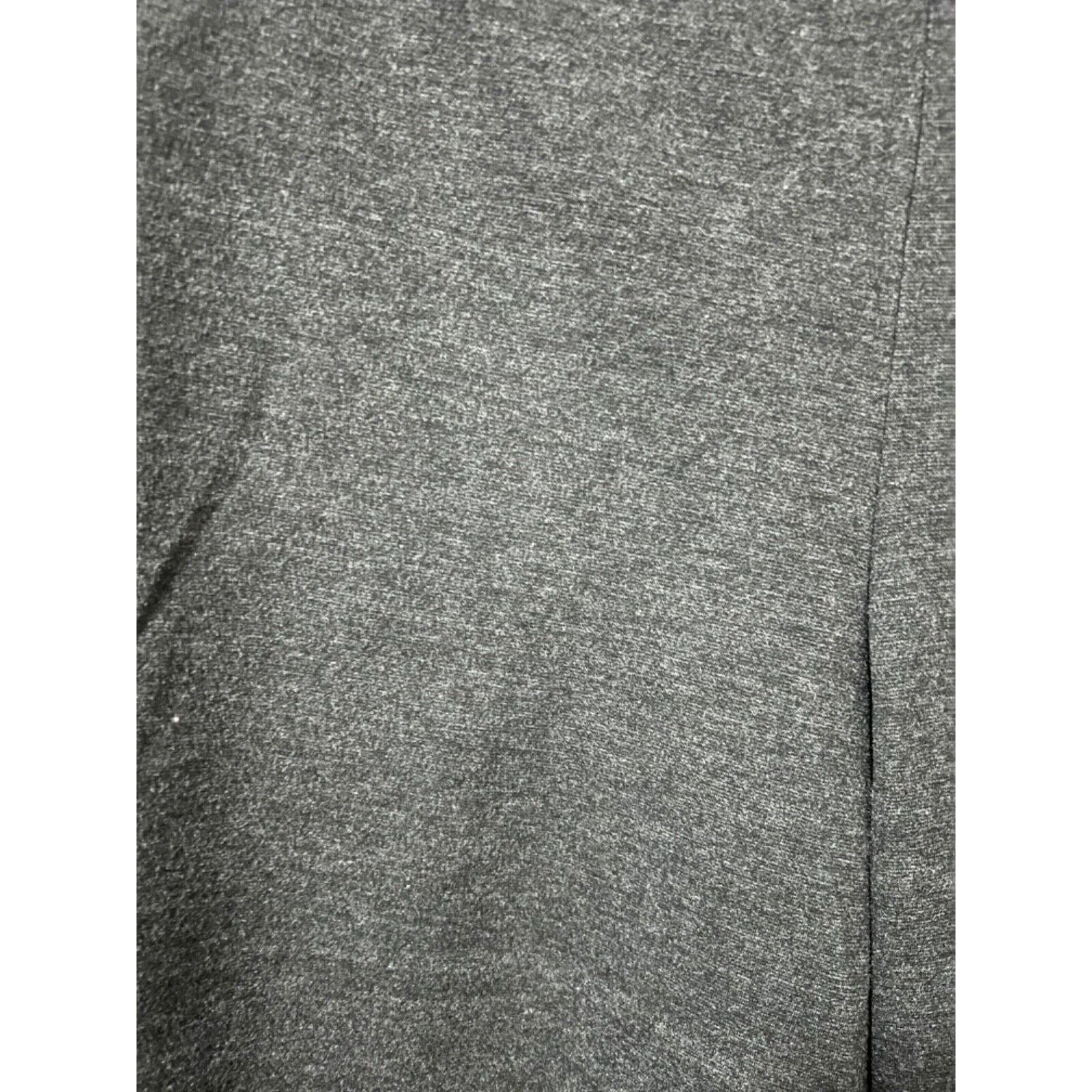 Gap Wide Leg Crop Pant Charcoal Large 4 Pockets Pull-on Stretch Size 34" / US 12 / IT 48 - 5 Thumbnail