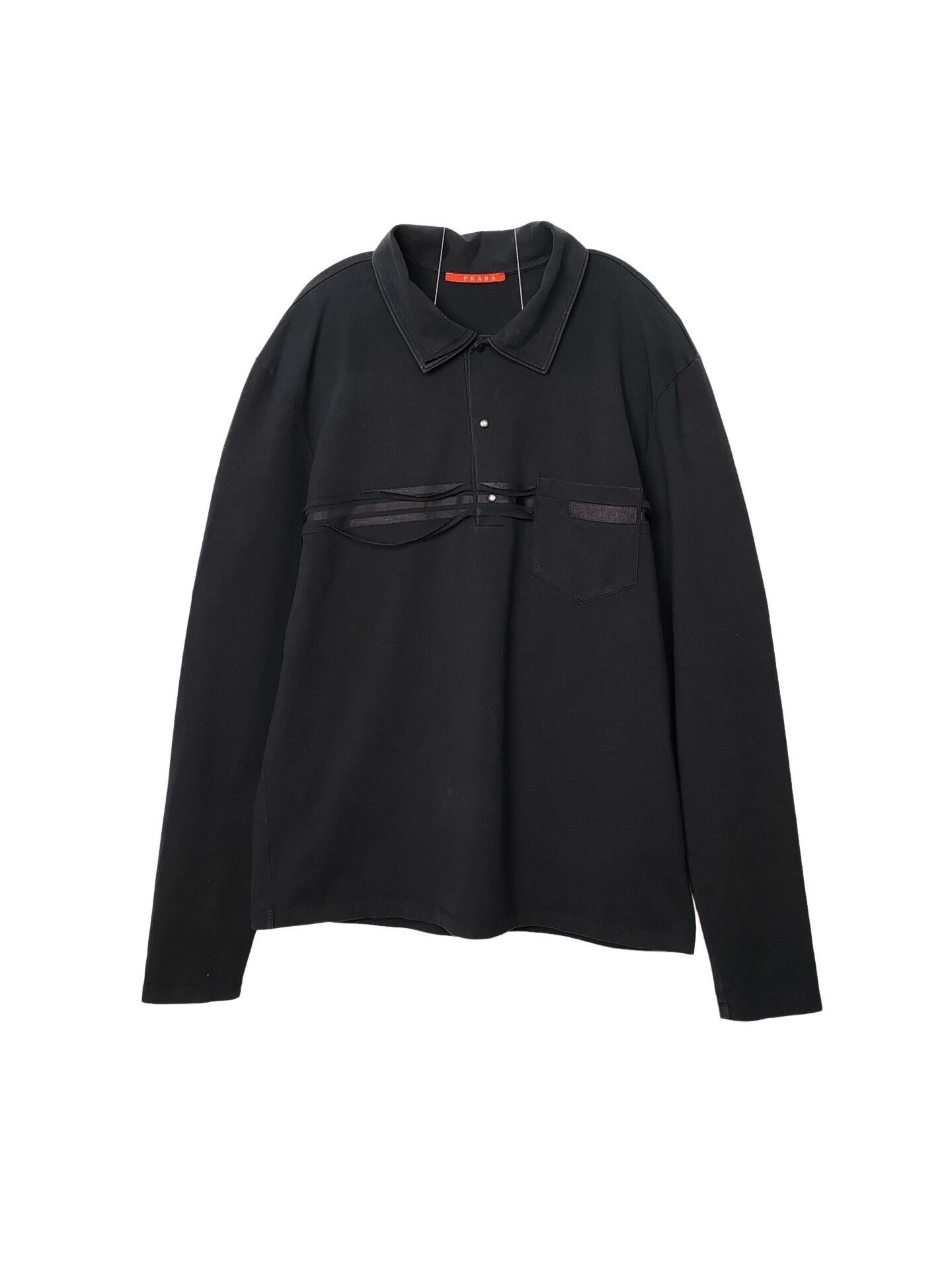 Prada Prada Pocket Polo Shirt Size M Size US M / EU 48-50 / 2 - 1 Thumbnail