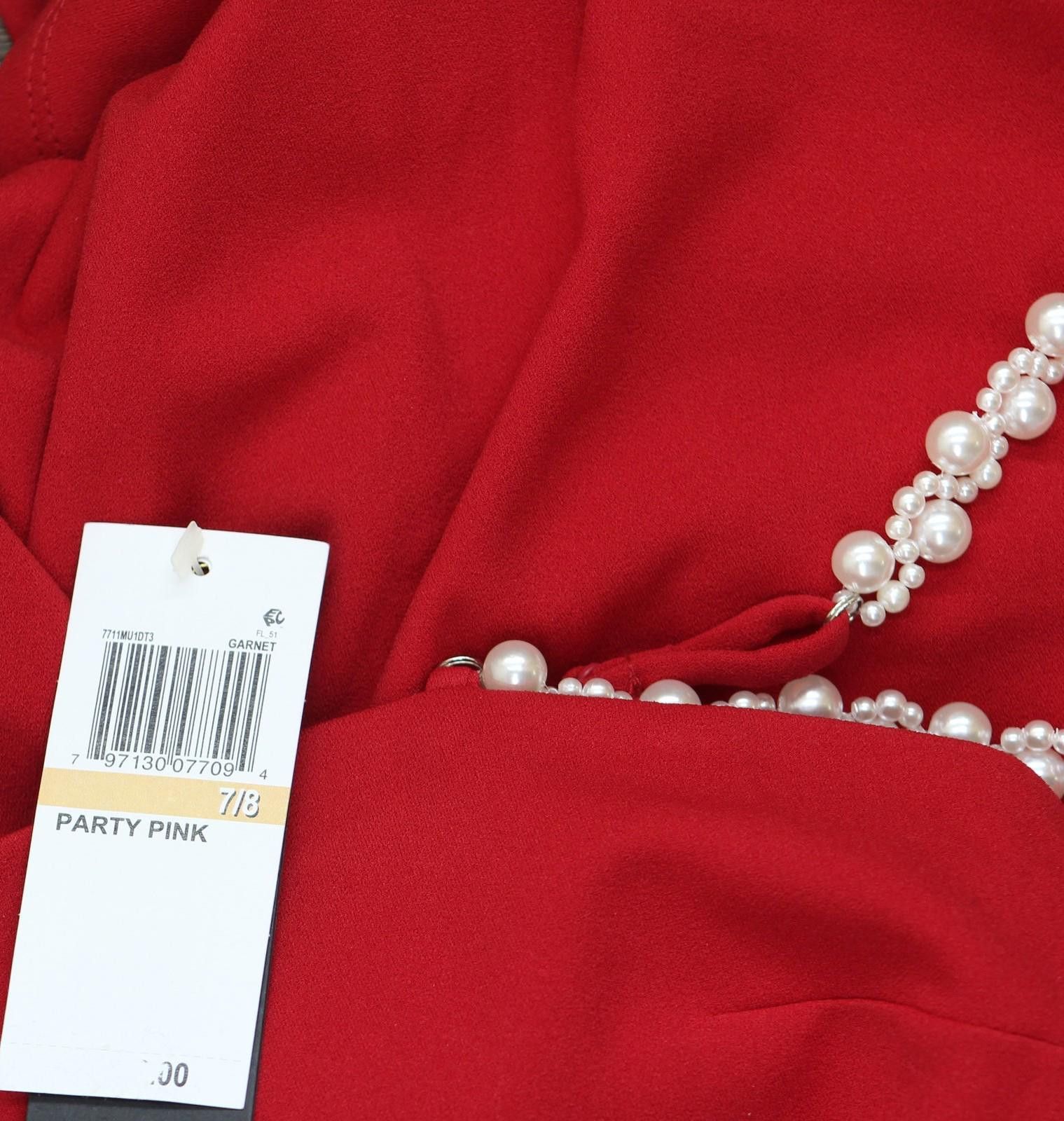 Other Nwt City Studios Tiered Fit & Flare Dress Garnet Red 7/8 Size M / US 6-8 / IT 42-44 - 3 Thumbnail