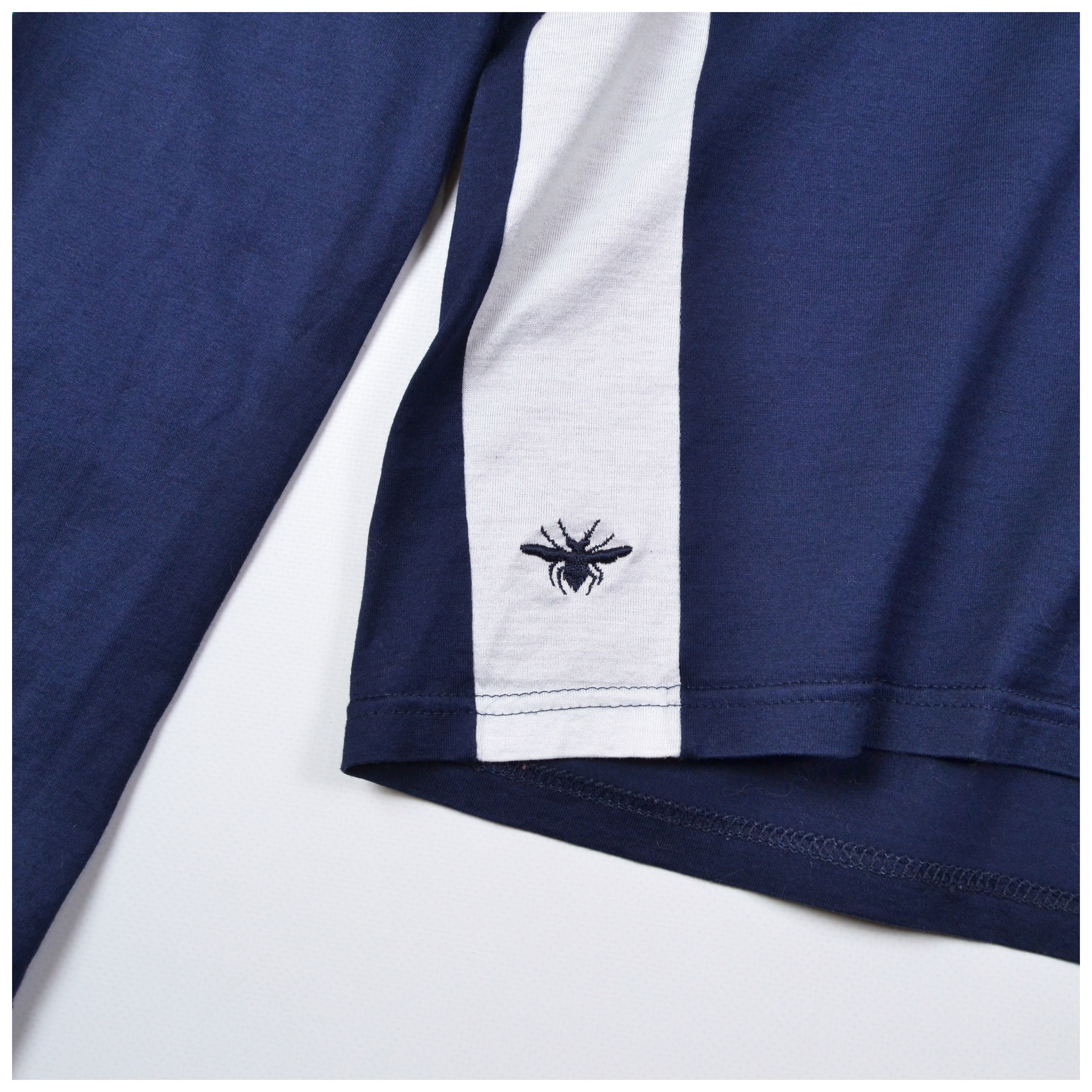 Christian Dior Monsieur Dior Lightweight Long Sleeve Hooded T Shirt Bee Embroidered Size US L / EU 52-54 / 3 - 10 Thumbnail