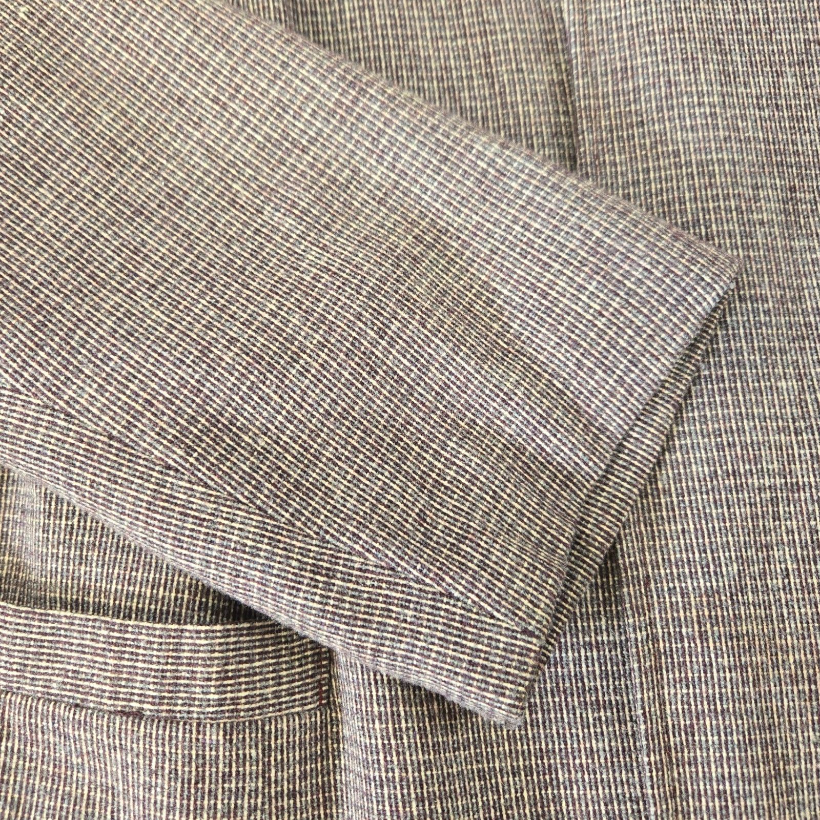Vintage 80s Gray Tweed USA Made Blazer Jacket Size XL Size XL / US 12-14 / IT 48-50 - 3 Thumbnail