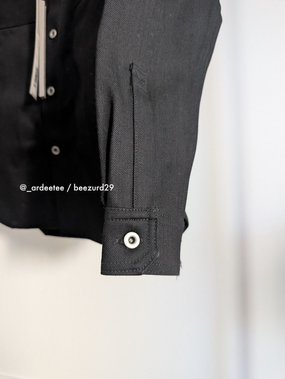 Rick Owens Drkshdw *NEW* LIMITED JAPANESE SELVEDGE DENIM OUTERSHIRT Size US S / EU 44-46 / 1 - 4 Thumbnail