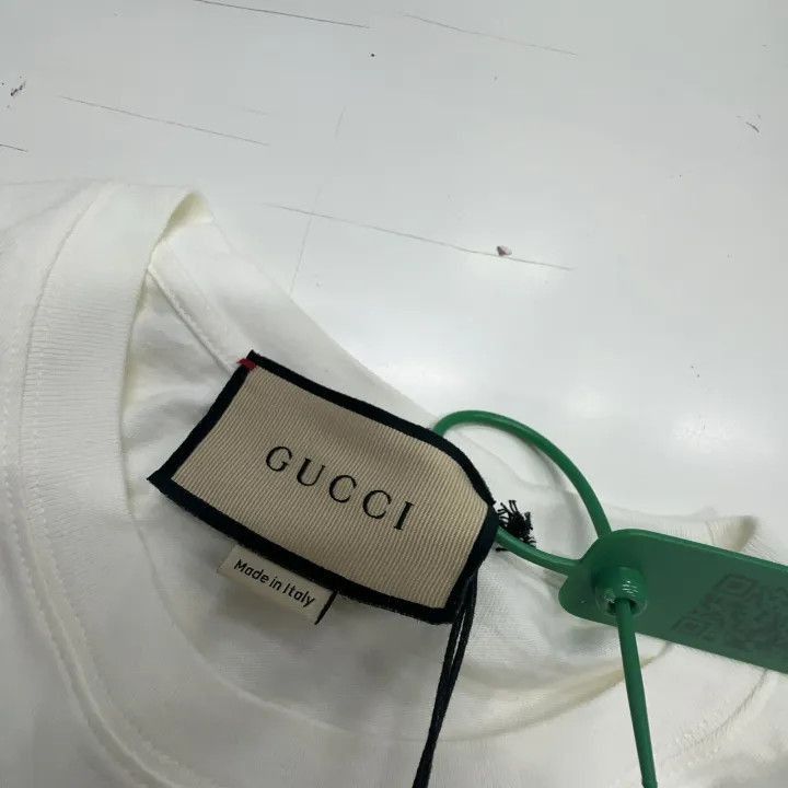 Gucci GUCCI Colorful Logo Print Short Sleeve T-Shirt-2507 Size XS / US 0-2 / IT 36-38 - 3 Thumbnail