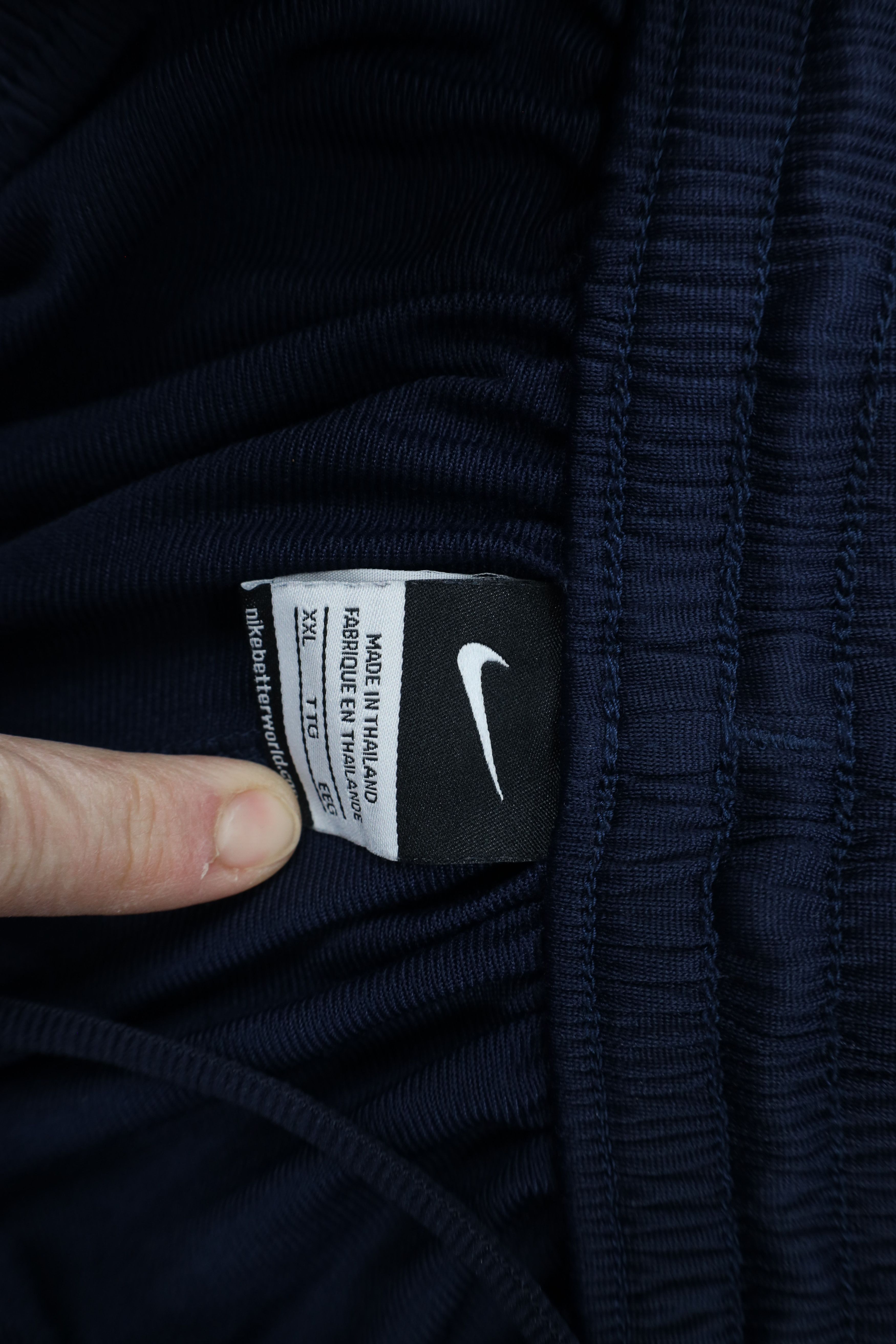 Nike × Vintage Vintage Y2K Nike Wide Leg Scott Mini Swoosh Pants Blue Size US 40 / EU 56 - 8 Thumbnail
