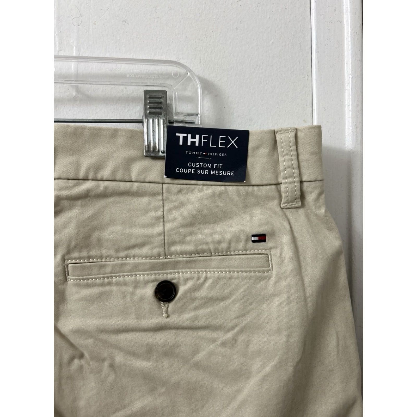 Tommy Hilfiger Tommy Hilfiger Pants Mens 36x30 Tan Chino Khaki THFlex Custom Fit NWT 0 MSRP Size US 36 / EU 52 - 4 Thumbnail