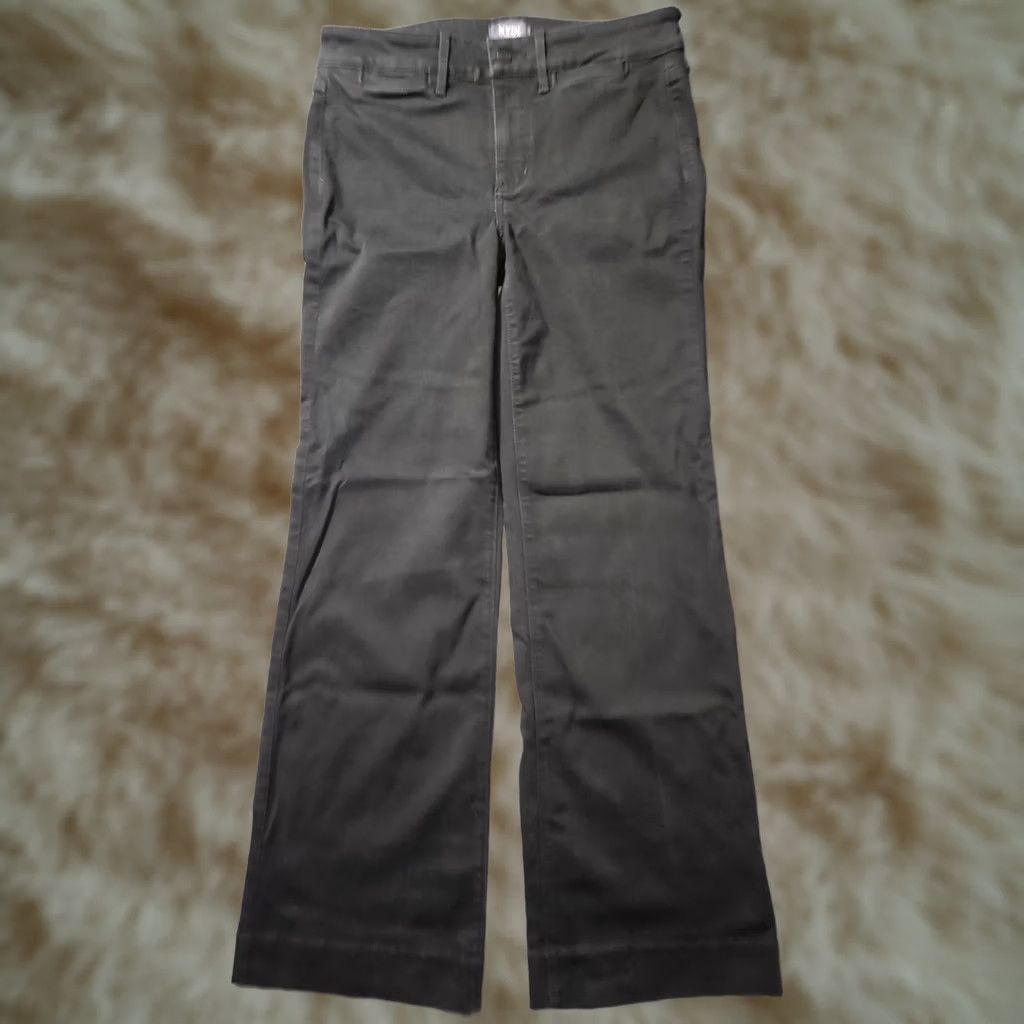 NYDJ NYDJ Pants Womens 6 Black Lift Tuck Stretch Career Trouser Bootcut Size 28" / US 6 / IT 42 - 1 Thumbnail
