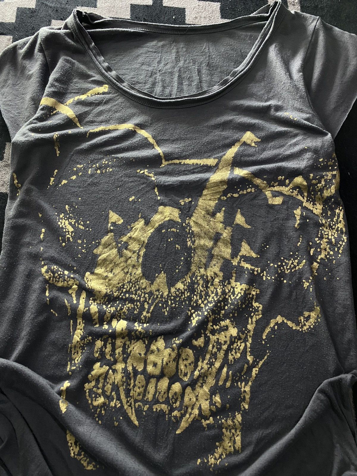Beauty Beast × If Six Was Nine × Le Grande Bleu (L.G.B.) Japanese ifsixwasnine style unknwn skull tshirt Size US M / EU 48-50 / 2 - 2 Thumbnail