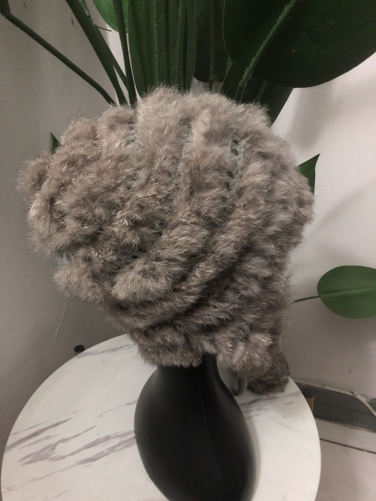 Vintage VINTAGE FUR EAR FLAT BEANIE HAT Size ONE SIZE - 9 Thumbnail