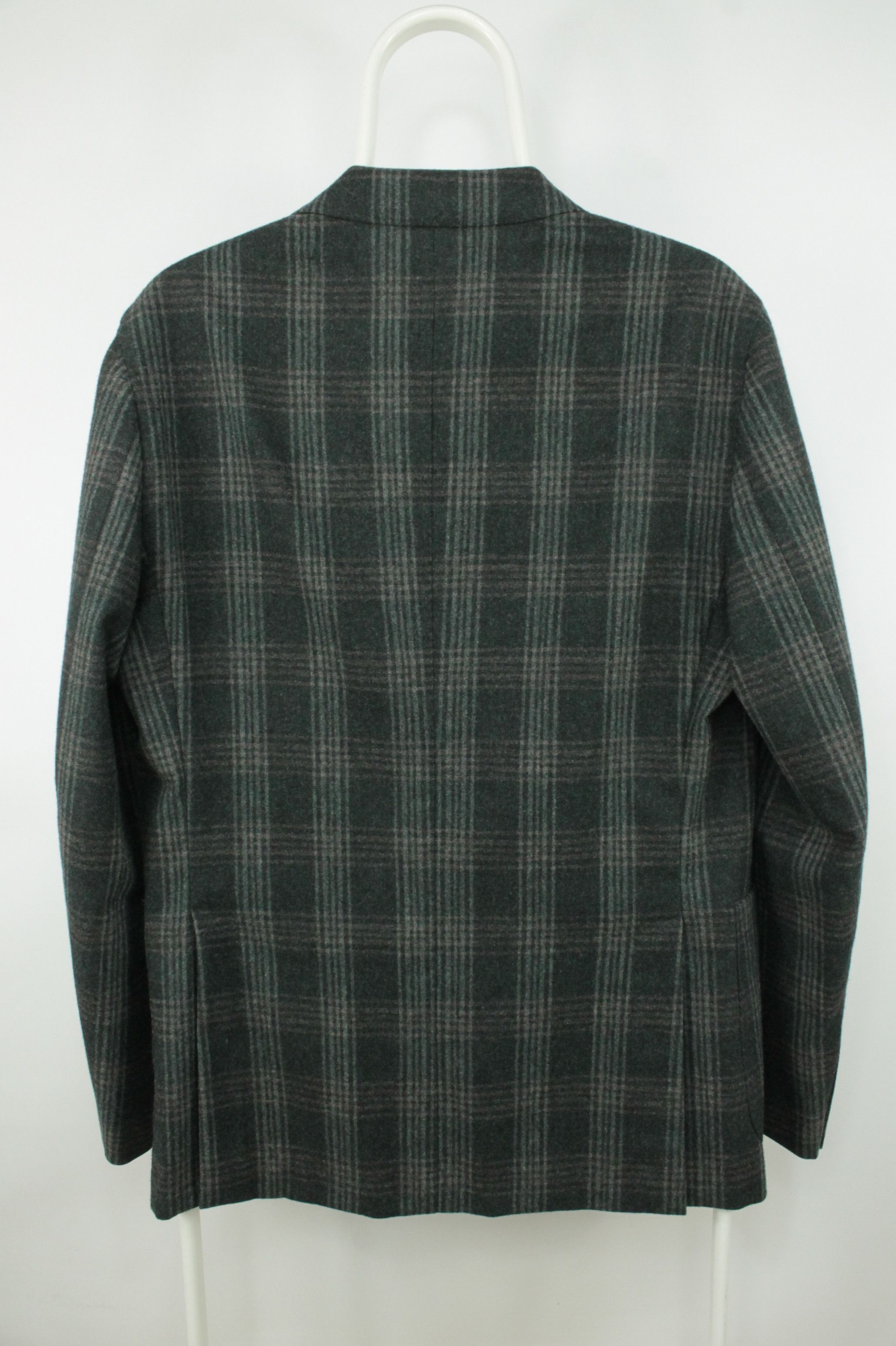 Boglioli Boglioli Dover Check Flannel Wool Slim Fit Sport Coat Jacket Size US M / EU 48-50 / 2 - 5 Thumbnail