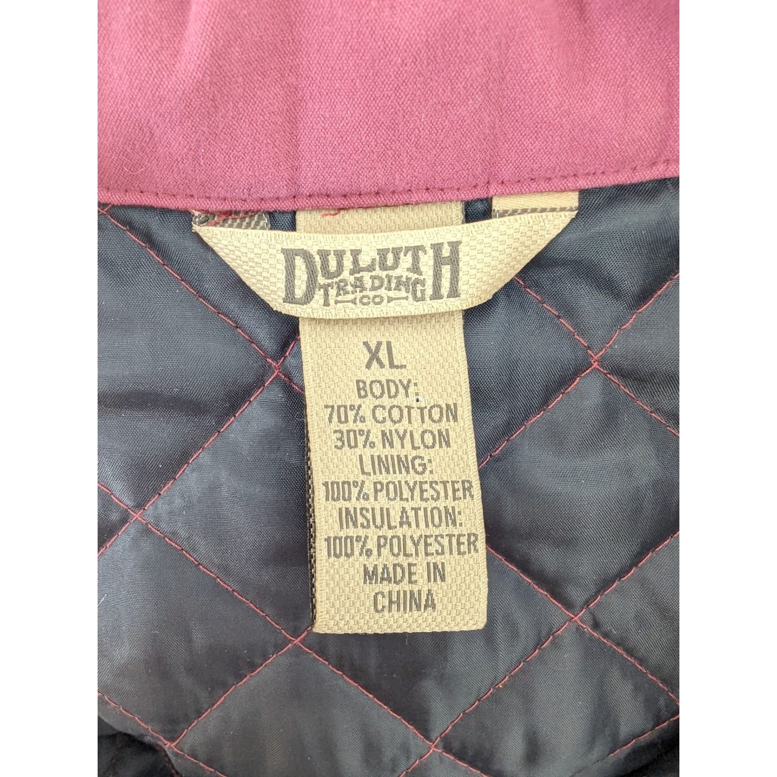 Pinko Duluth Women's Coat Pink Canvas Barn Chore Quilted Jacket/Coat XL Long Sleeve Full Zip Puffer Insulated Lined Inner Pockets Casual Fall Winter Spring Size XL / US 12-14 / IT 48-50 - 4 Thumbnail