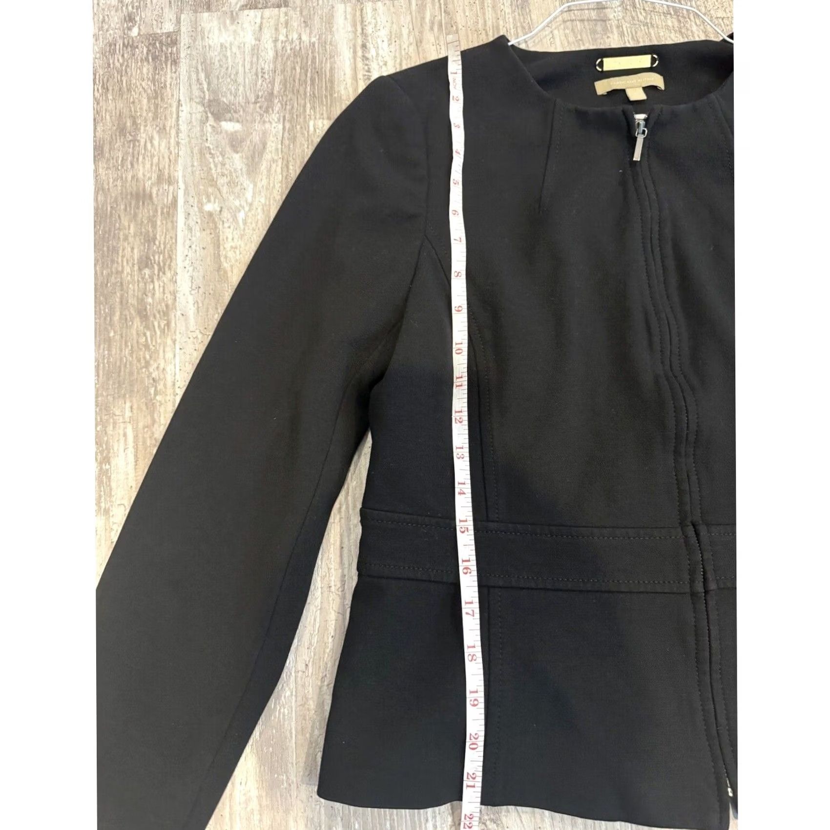 Talbots Talbots Black Knit Jacket Full Zip Italy Size 10 Women’s Size L / US 10 / IT 46 - 4 Thumbnail