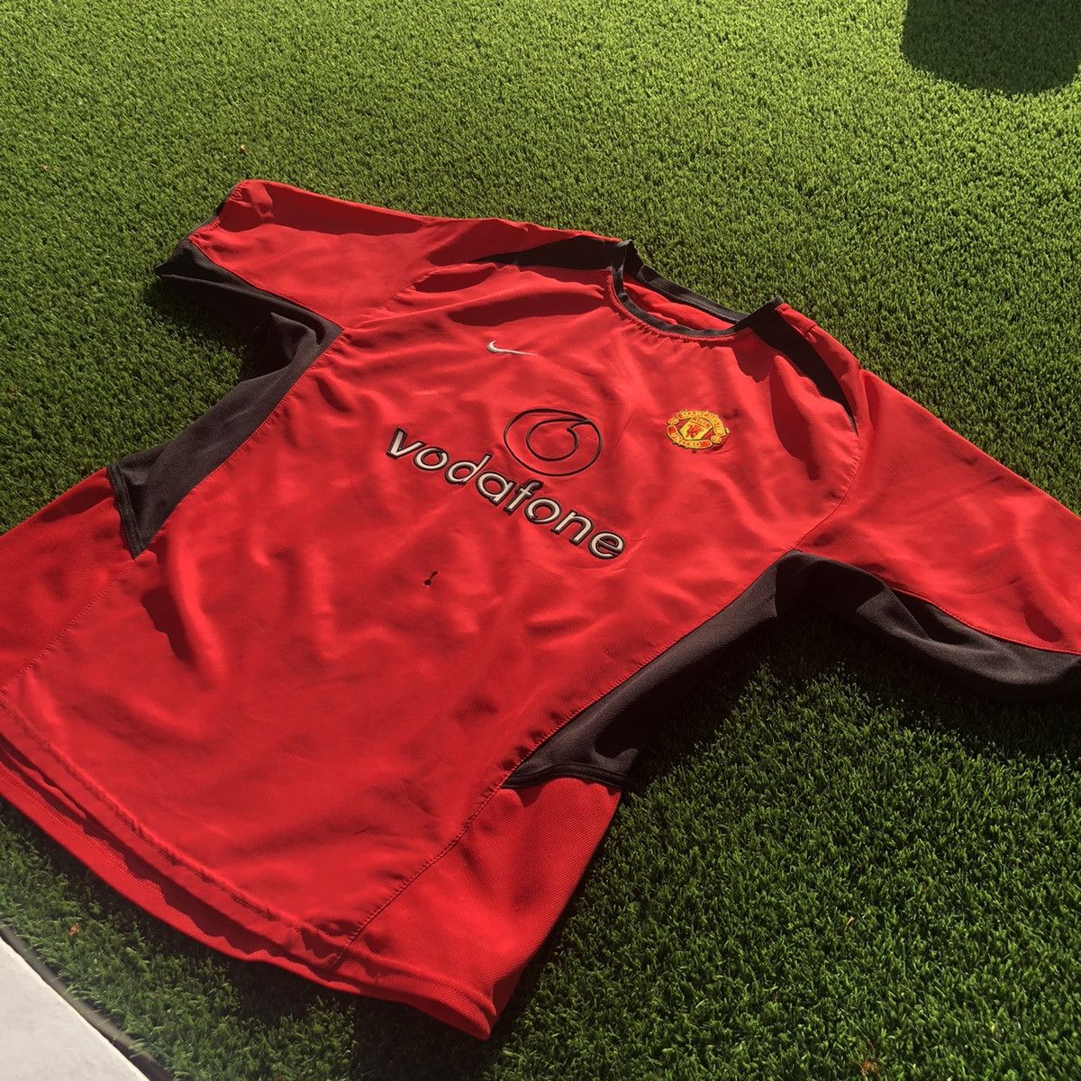 Nike × Vintage JERSEY VODAVONE MANCHESTER UNITED 2004-2005 Size US M / EU 48-50 / 2 - 2 Thumbnail
