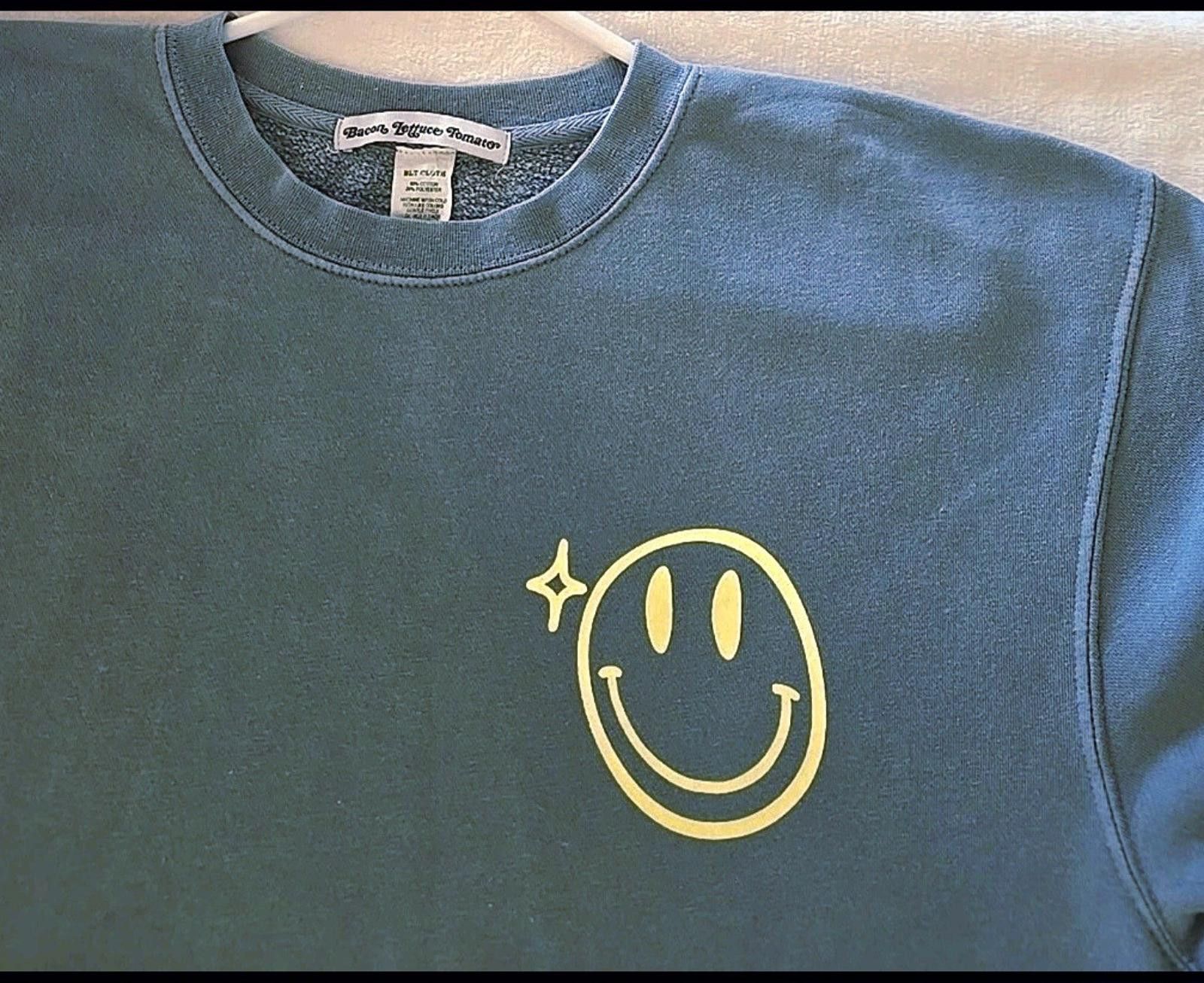 Other BLT Size M, More Self Love Blue Pullover Sweatshirt USA Size M / US 6-8 / IT 42-44 - 4 Thumbnail