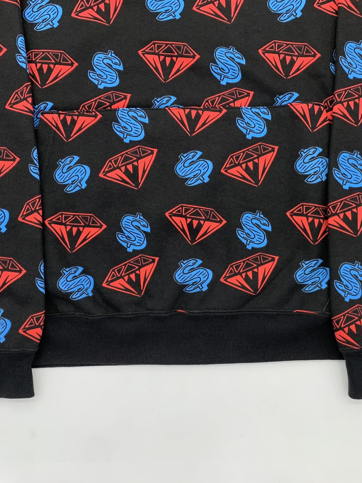 Billionaire Boys Club VERY RARE 2006 BBC DIAMONDS & DOLLARS HOODED SWEARSHIRT (L) Size US L / EU 52-54 / 3 - 5 Thumbnail