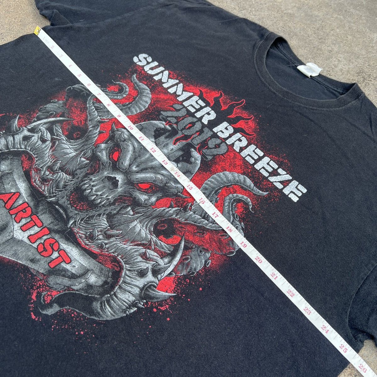 Band Tees Summer Breeze fest In Flames Emperor Airbourne Metal 2XL Size US XXL / EU 58 / 5 - 8 Thumbnail