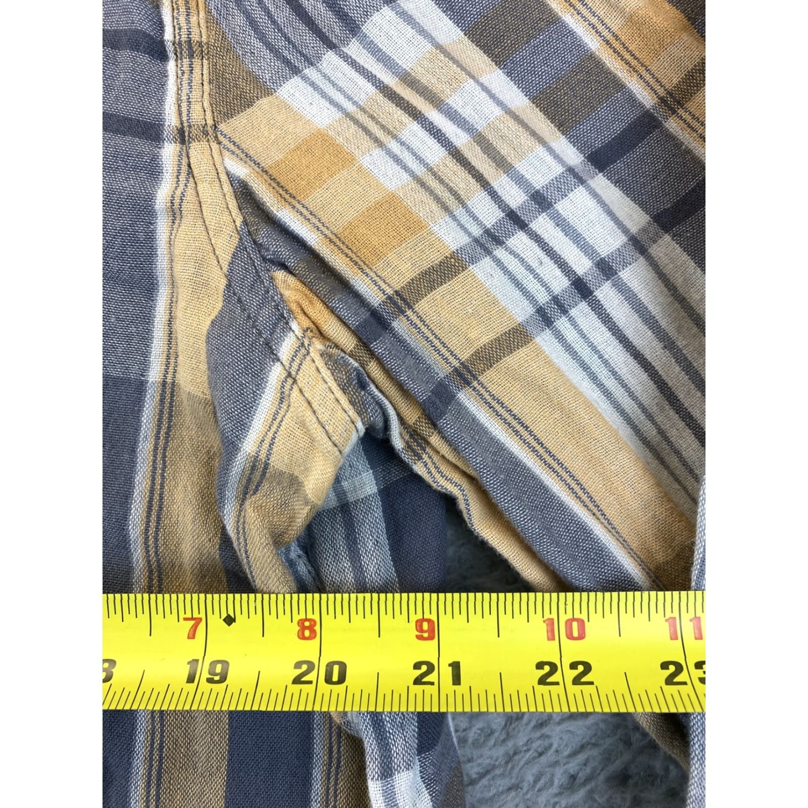 Lucky Brand Lucky Brand Dress Shirt L Plaid Multicolor Long Sleeve Button-Down Classic Mens Size US L / EU 52-54 / 3 - 5 Thumbnail