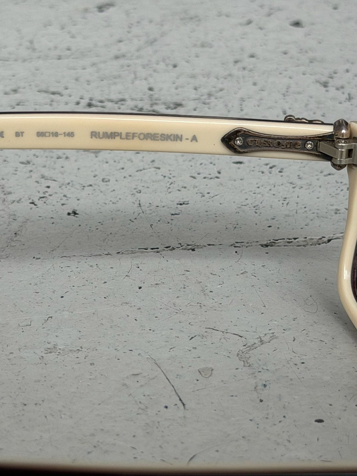 Chrome Hearts Chrome Hearts Rumpleforeskin Glasses Size ONE SIZE - 6 Thumbnail