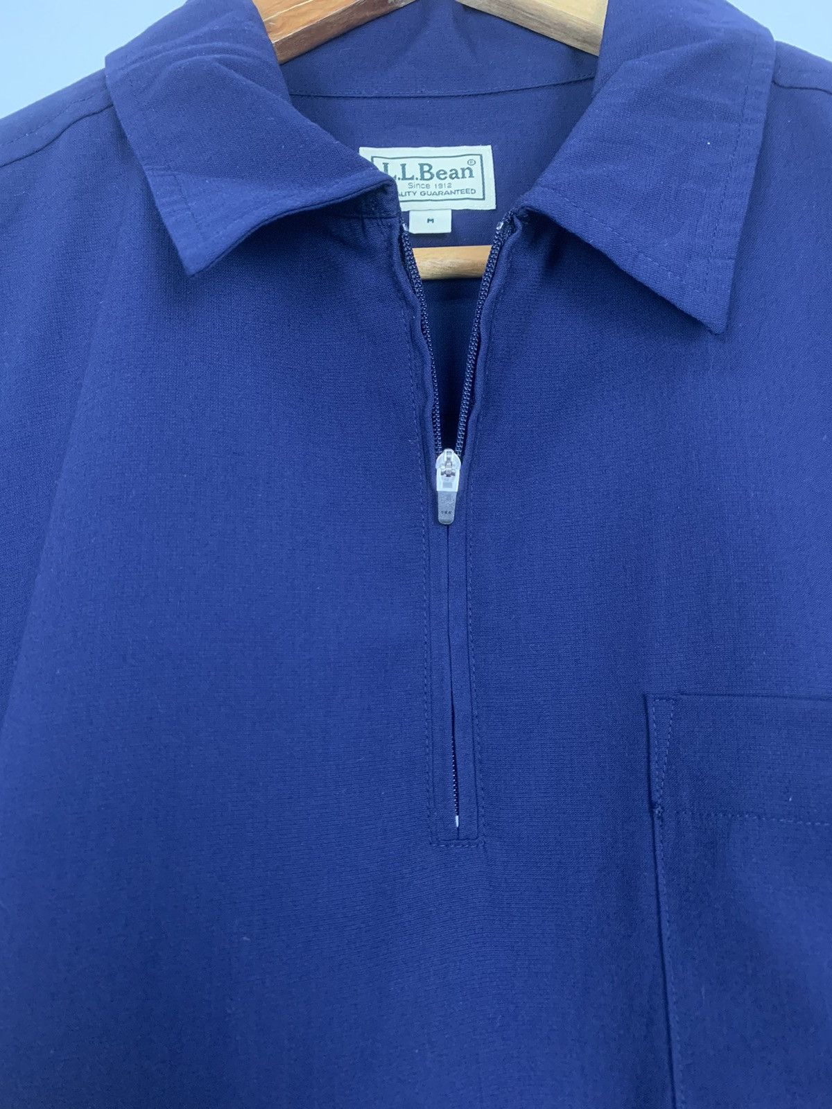 L.L. Bean × Vintage L.L.Bean Zipper Shirt Size US M / EU 48-50 / 2 - 7 Thumbnail