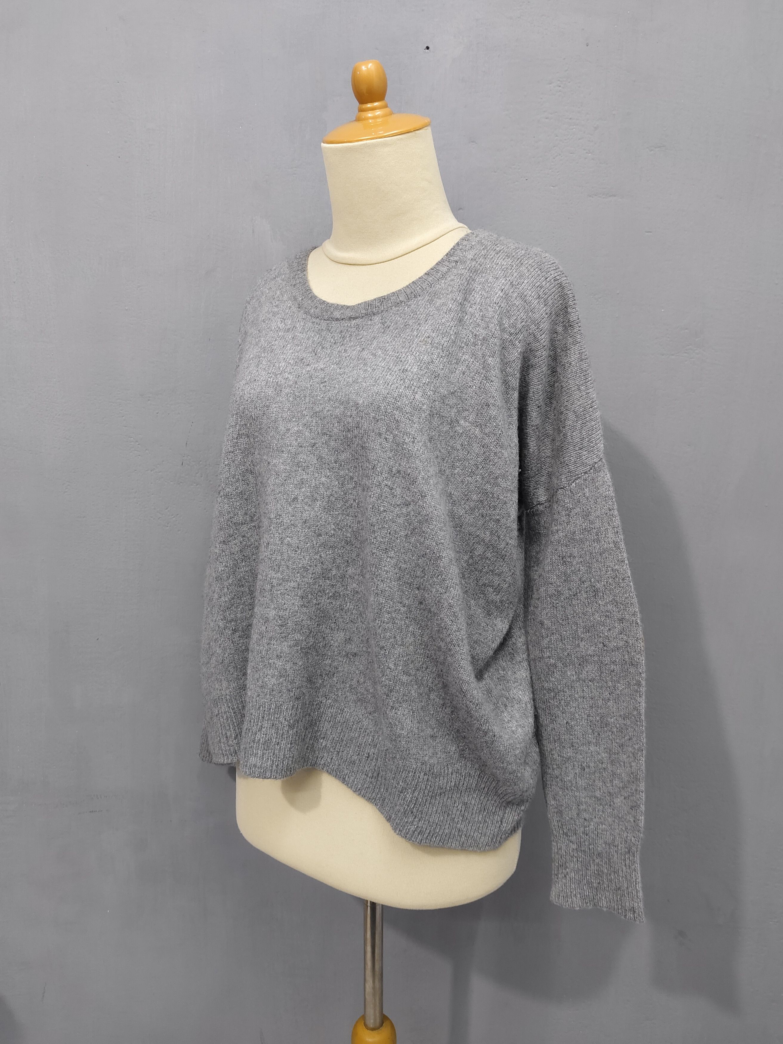 Tsumori Chisato Tsumori Chisato- Elbow Pacth Wool Blend Relaxed Knit Sweater Size L / US 10 / IT 46 - 9 Thumbnail