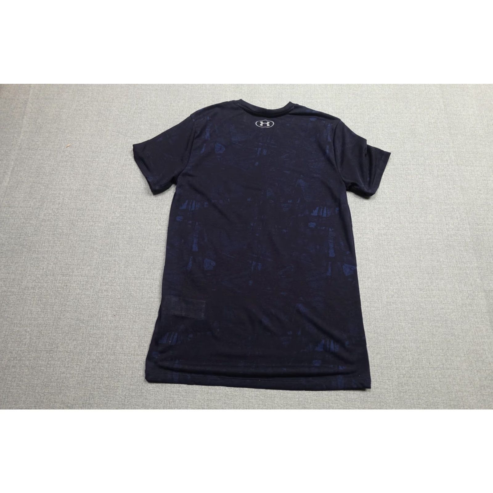 Under Armour Under Armour Shirt Mens Small Blue Threadborne Run Fitted Running Performance Shirt Size US S / EU 44-46 / 1 - 4 Thumbnail