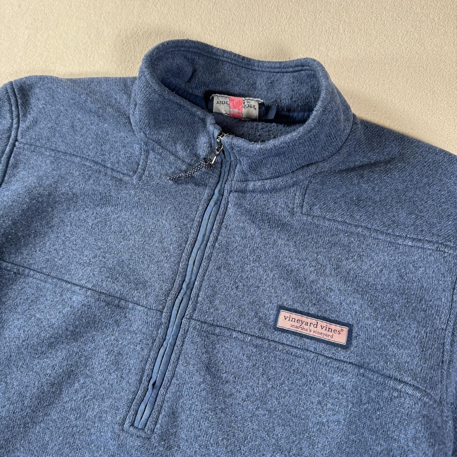 Vineyard Vines Vine yard Vines Quarter Zip Fleece Sweater Size US XL / EU 56 / 4 - 6 Thumbnail