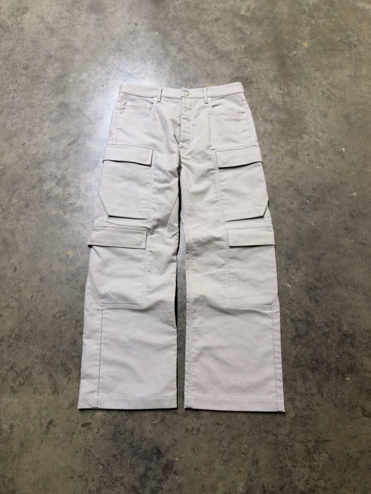 Rick Owens Rick Owens FW25 ‘Concordians’ Double Cargo Geth Jeans Size US 32 / EU 48 - 1 Thumbnail