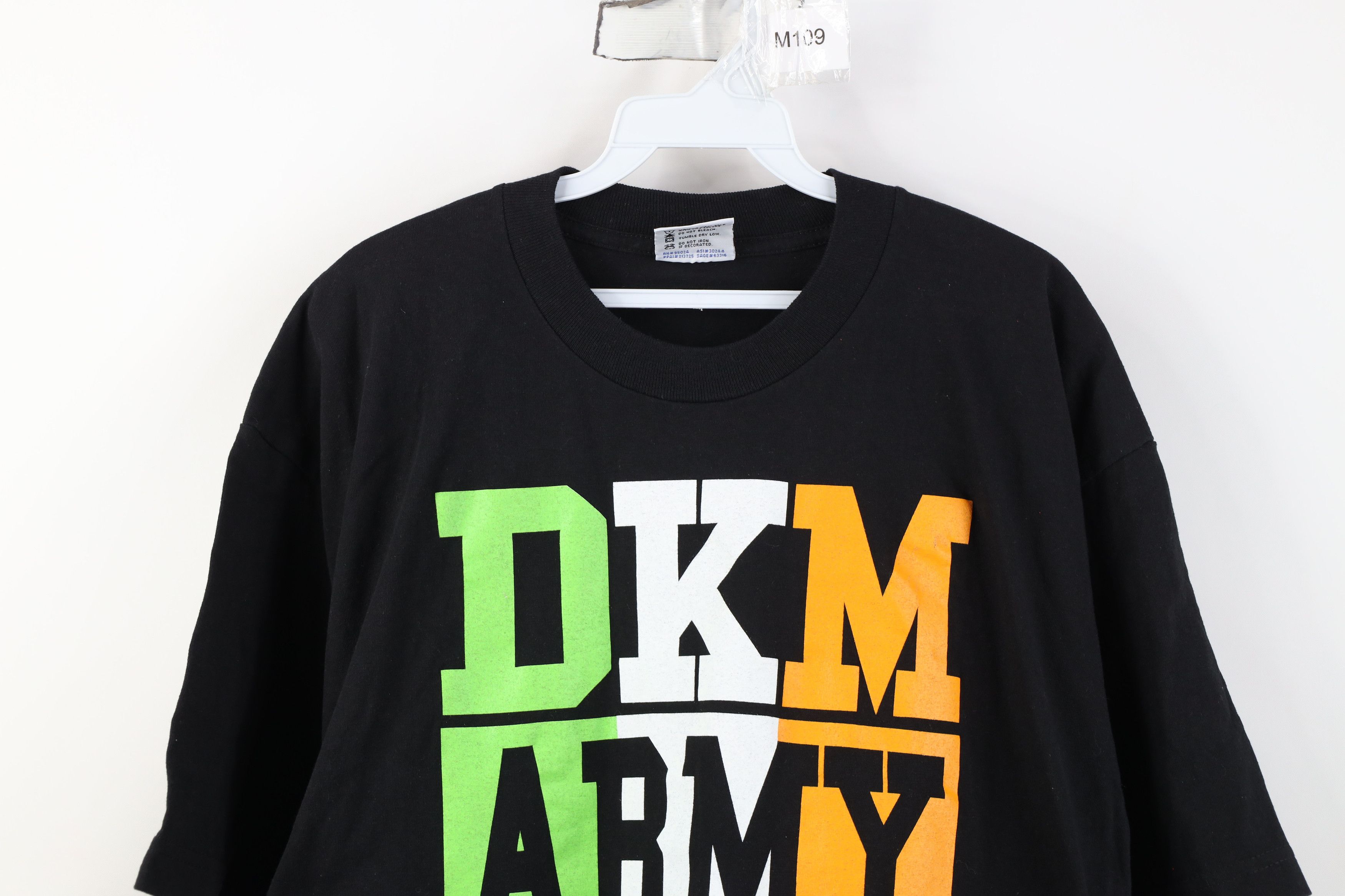 Vintage Vintage Y2K DKM Army Dropkick Murphys St Paddys Band T-Shirt Size US XL / EU 56 / 4 - 2 Thumbnail